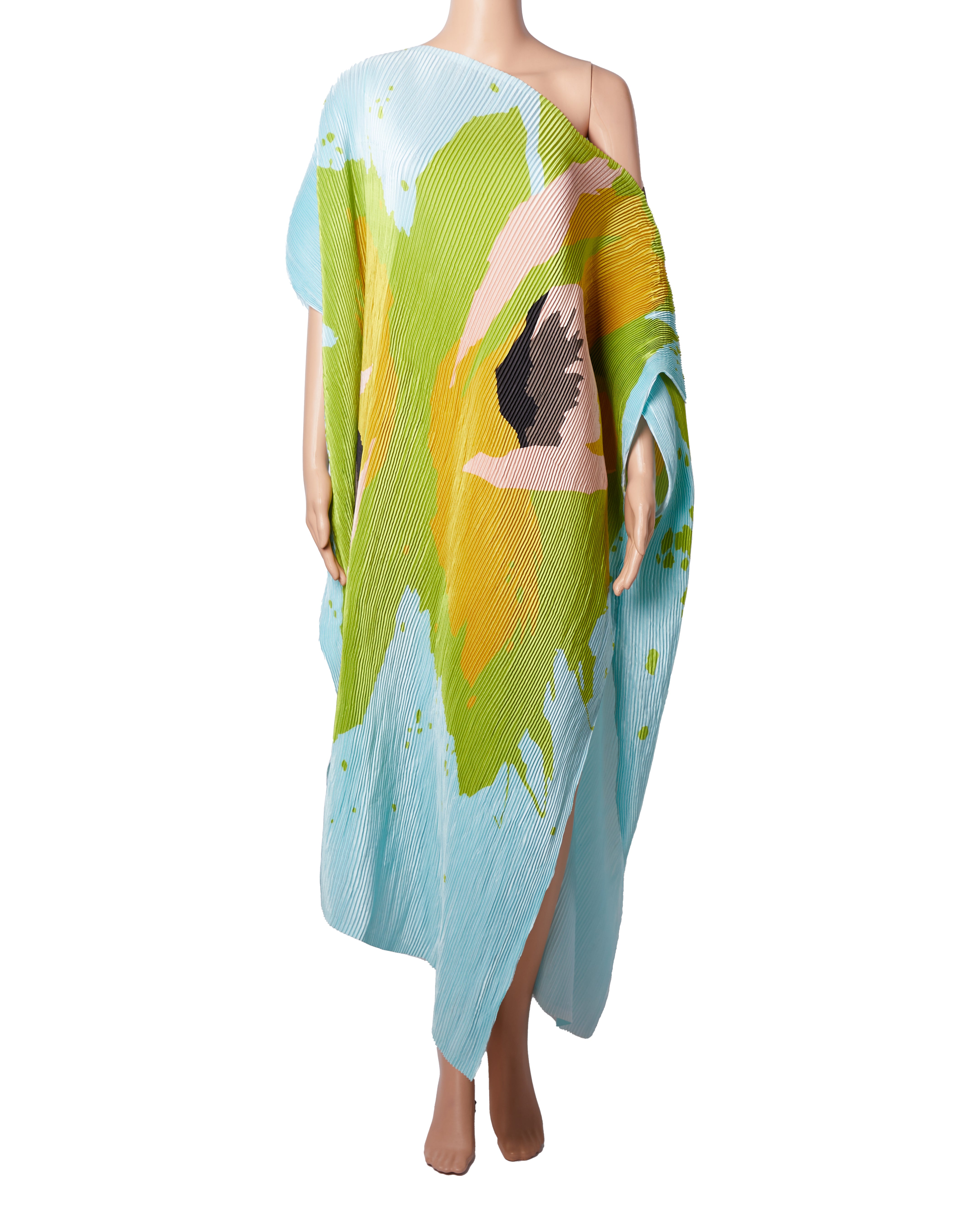 Payal Khandwala Kaftan Blue Dress