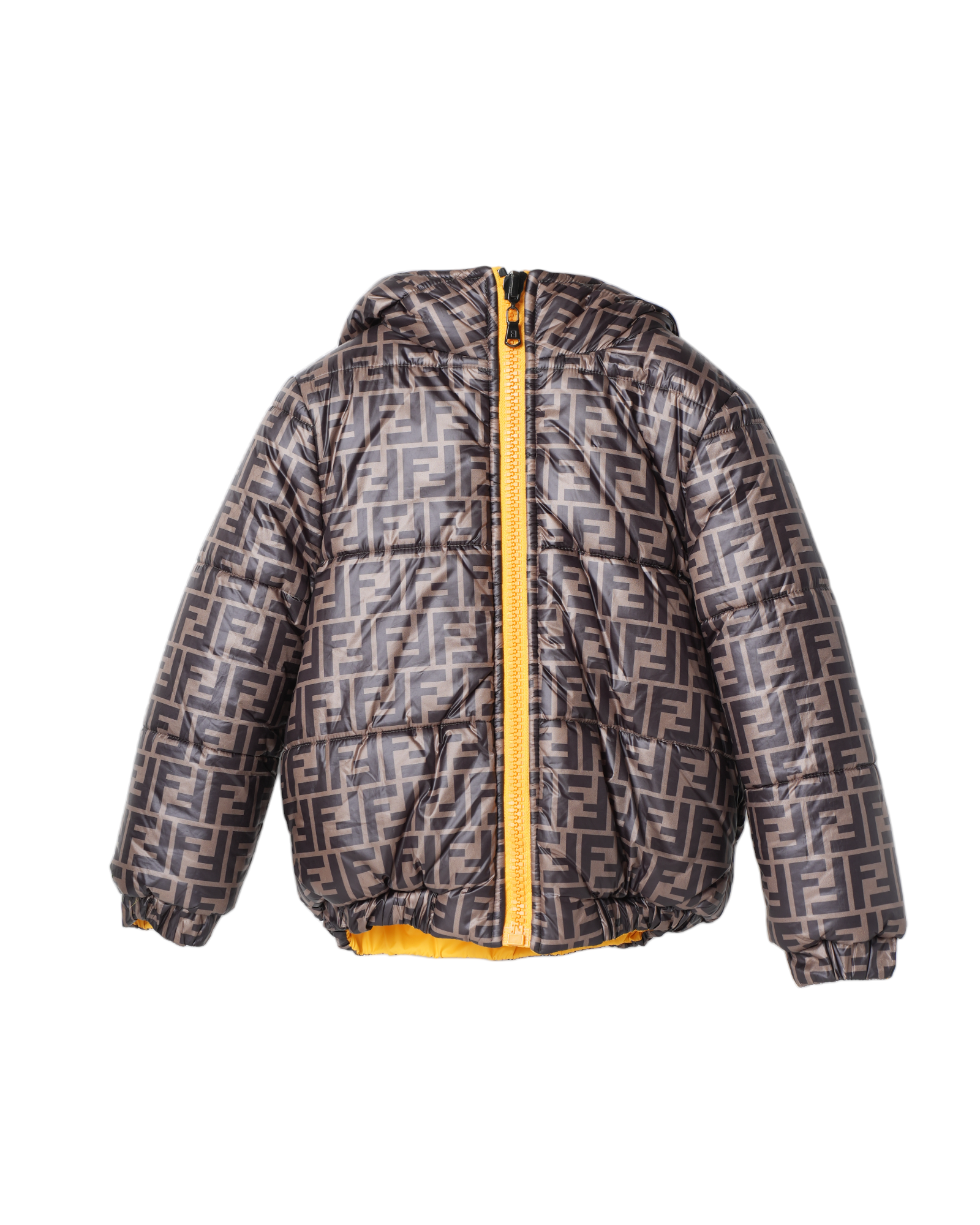 Fendi Yellow Reversible Jacket