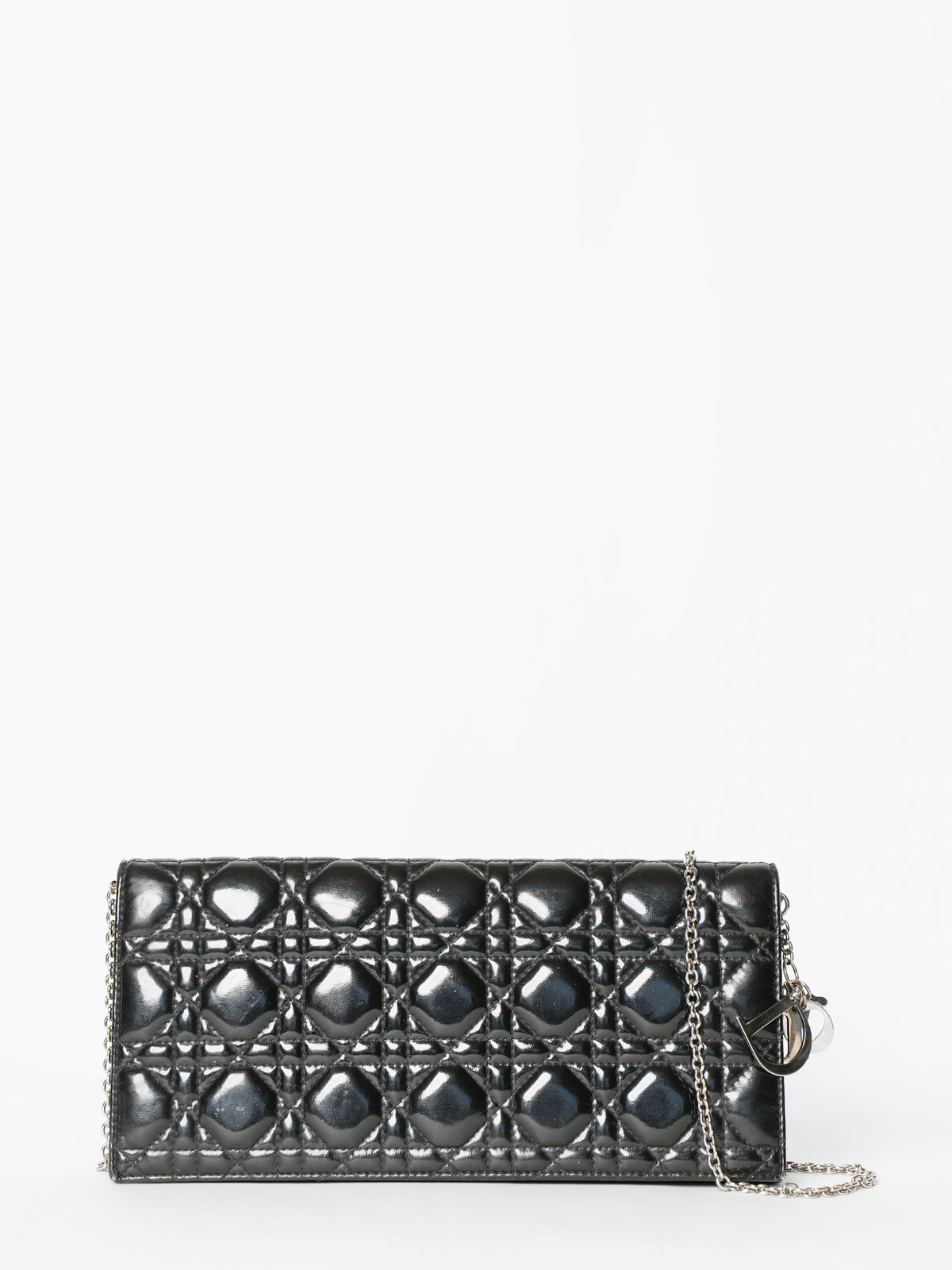 Christian Dior Black Cannage Clutch