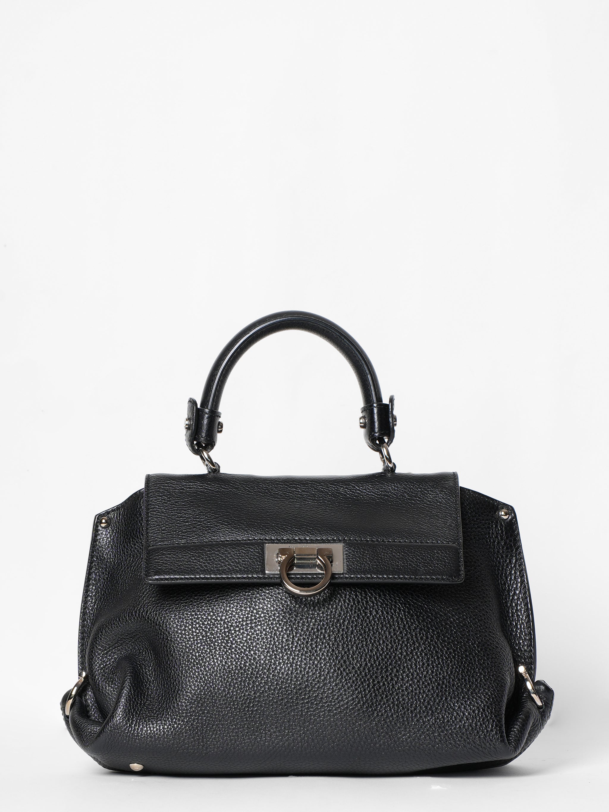 *New* Ferragamo Pebbled Leather Bag