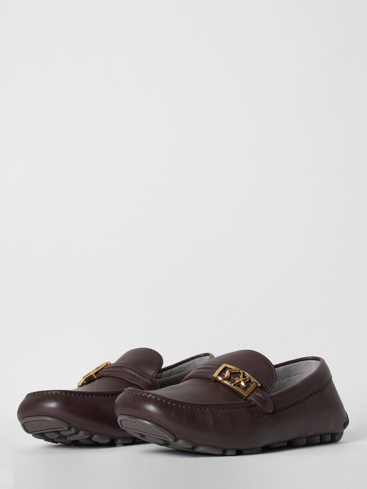 *New* Ferragamo Moccasins With SF Ornament