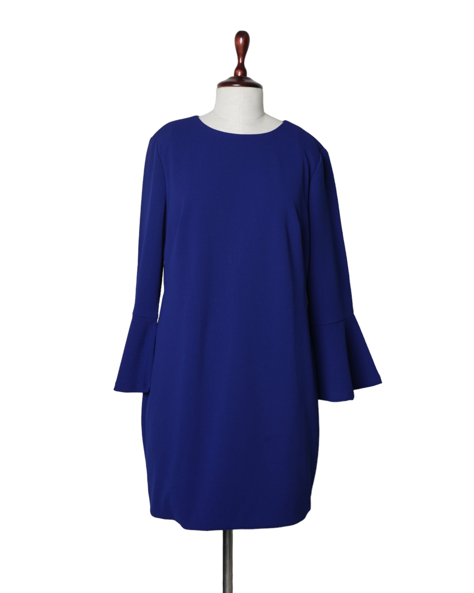 Lauren By Ralph Lauren Blue Sleeves Dress