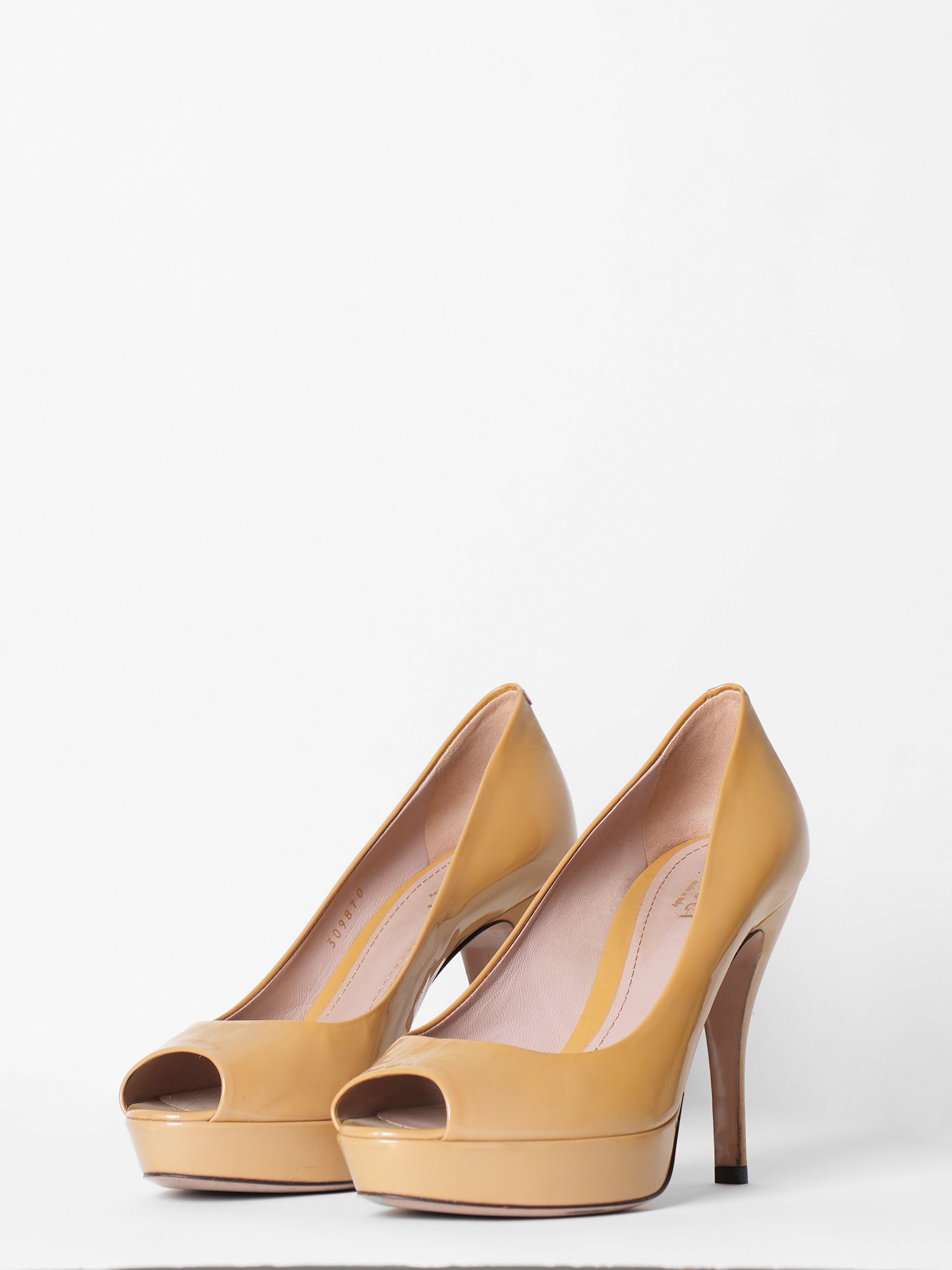 Gucci Peep Toe Pump