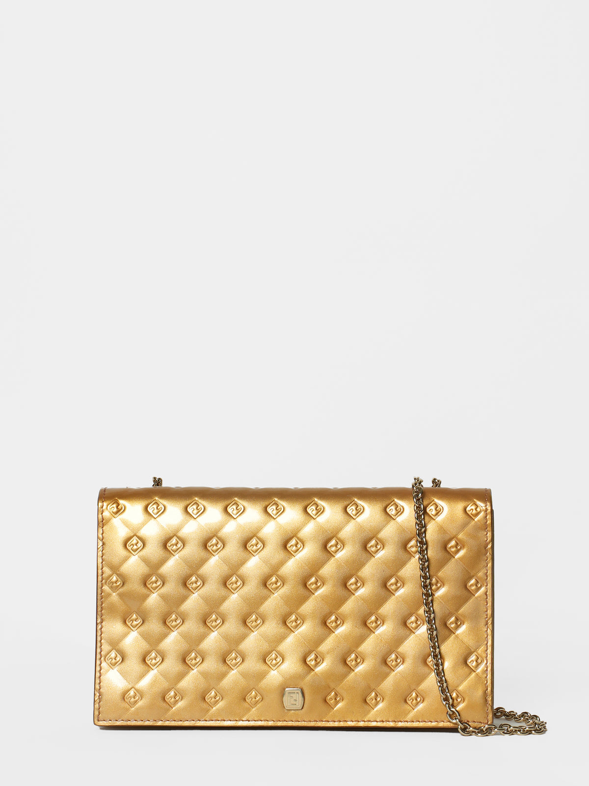Fendi Patent Leather Fendilicious Wallet