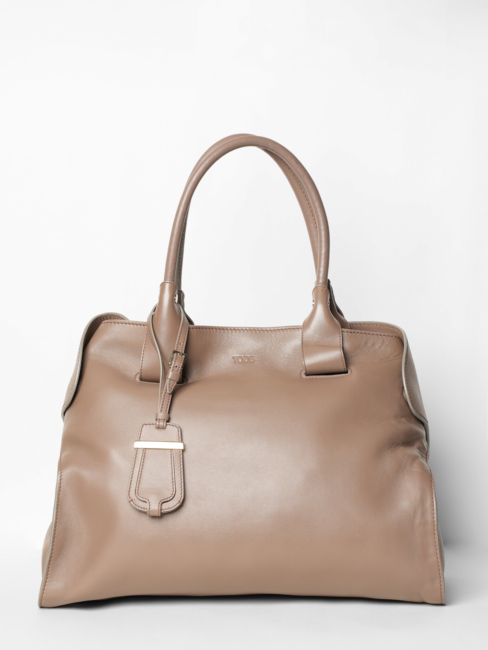 Tod's Vintage Model Leather Cape Bag