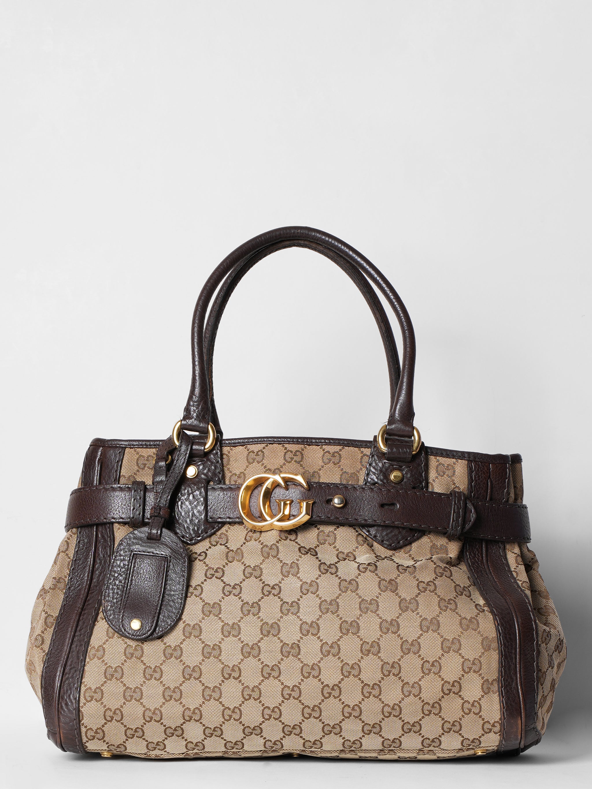 Gucci Monogram Vintage Tote Bag