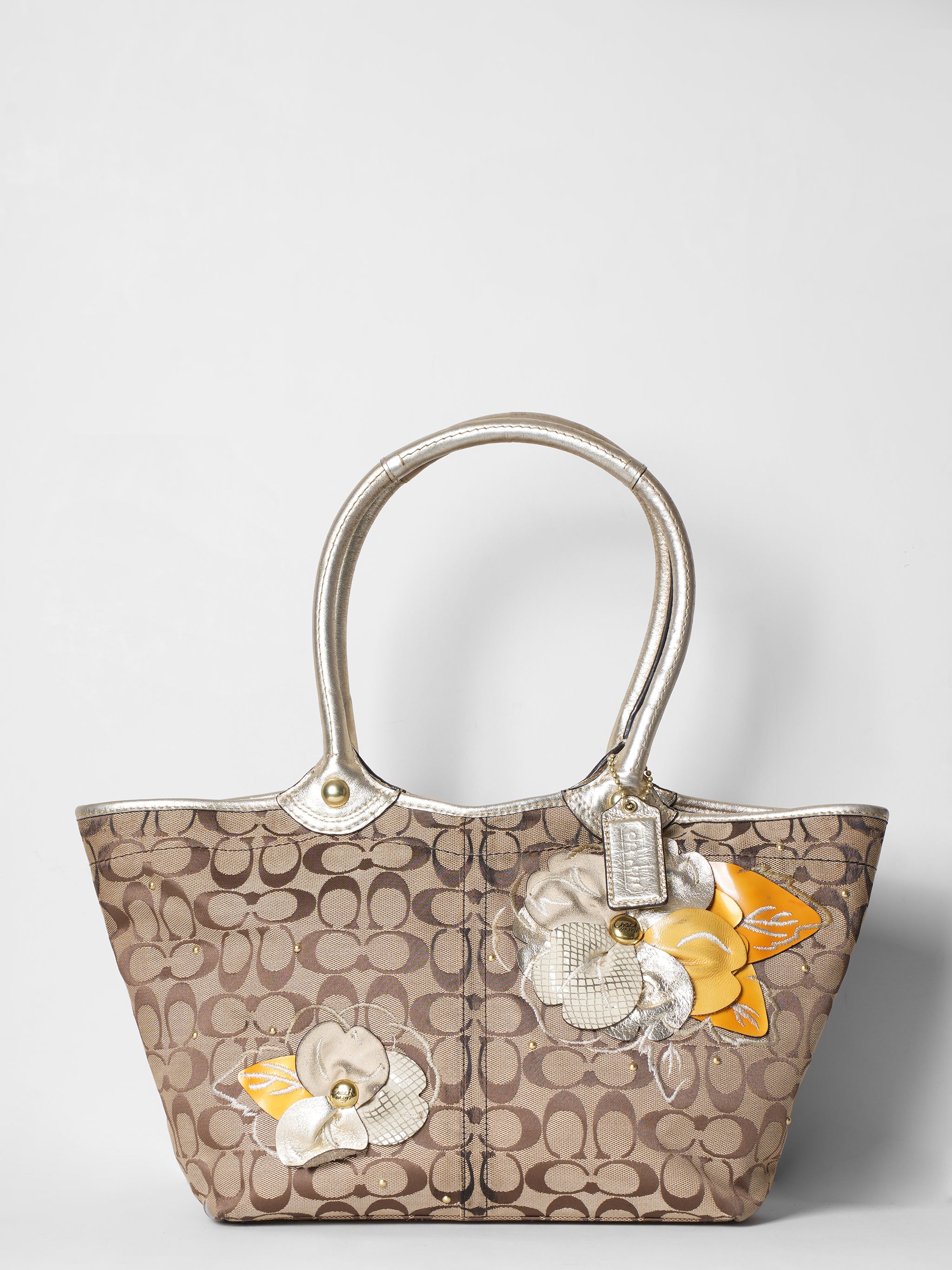 Coach Bleeaker Floral Tote Bag