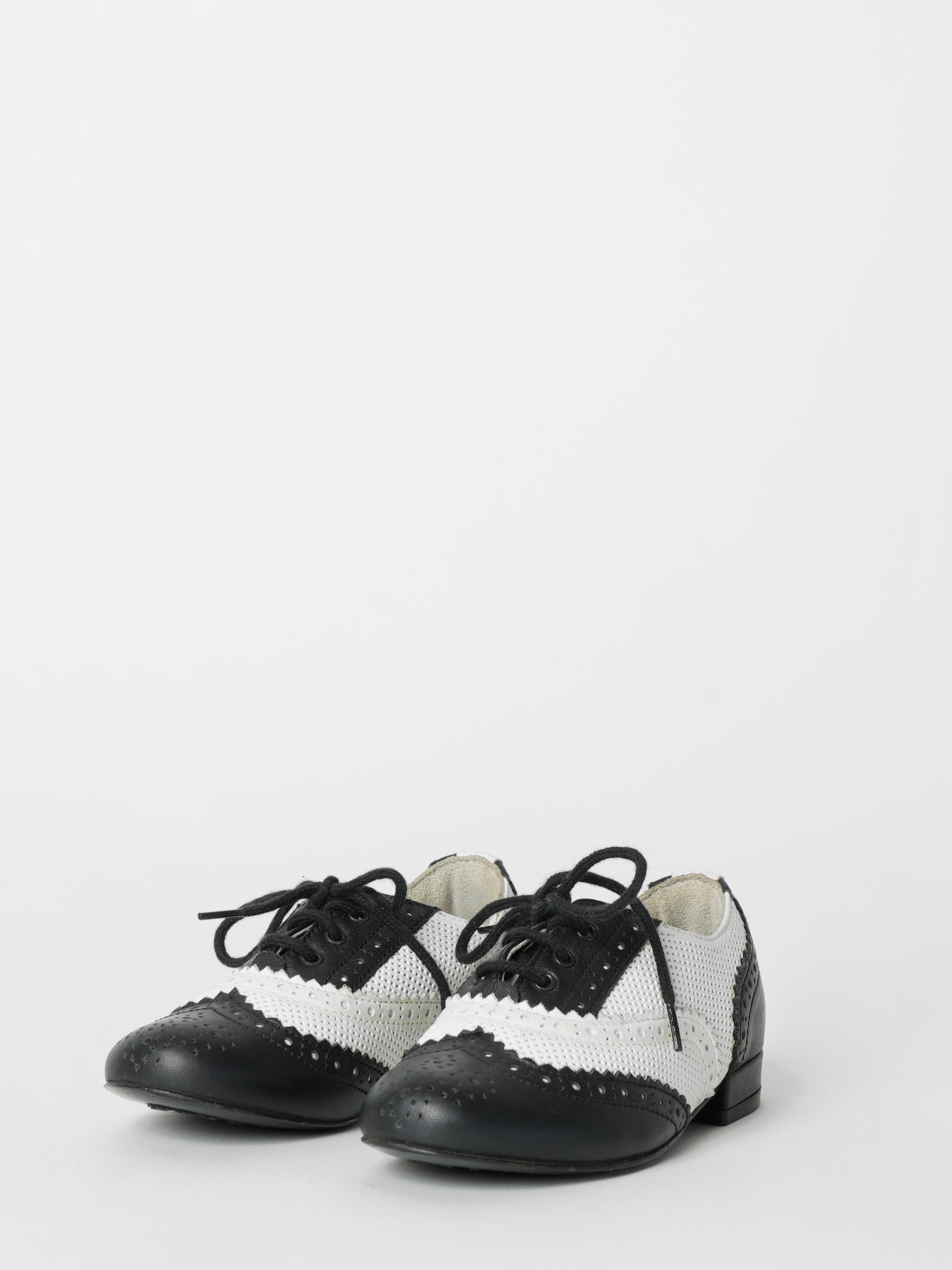 Gucci Black & White Shoes