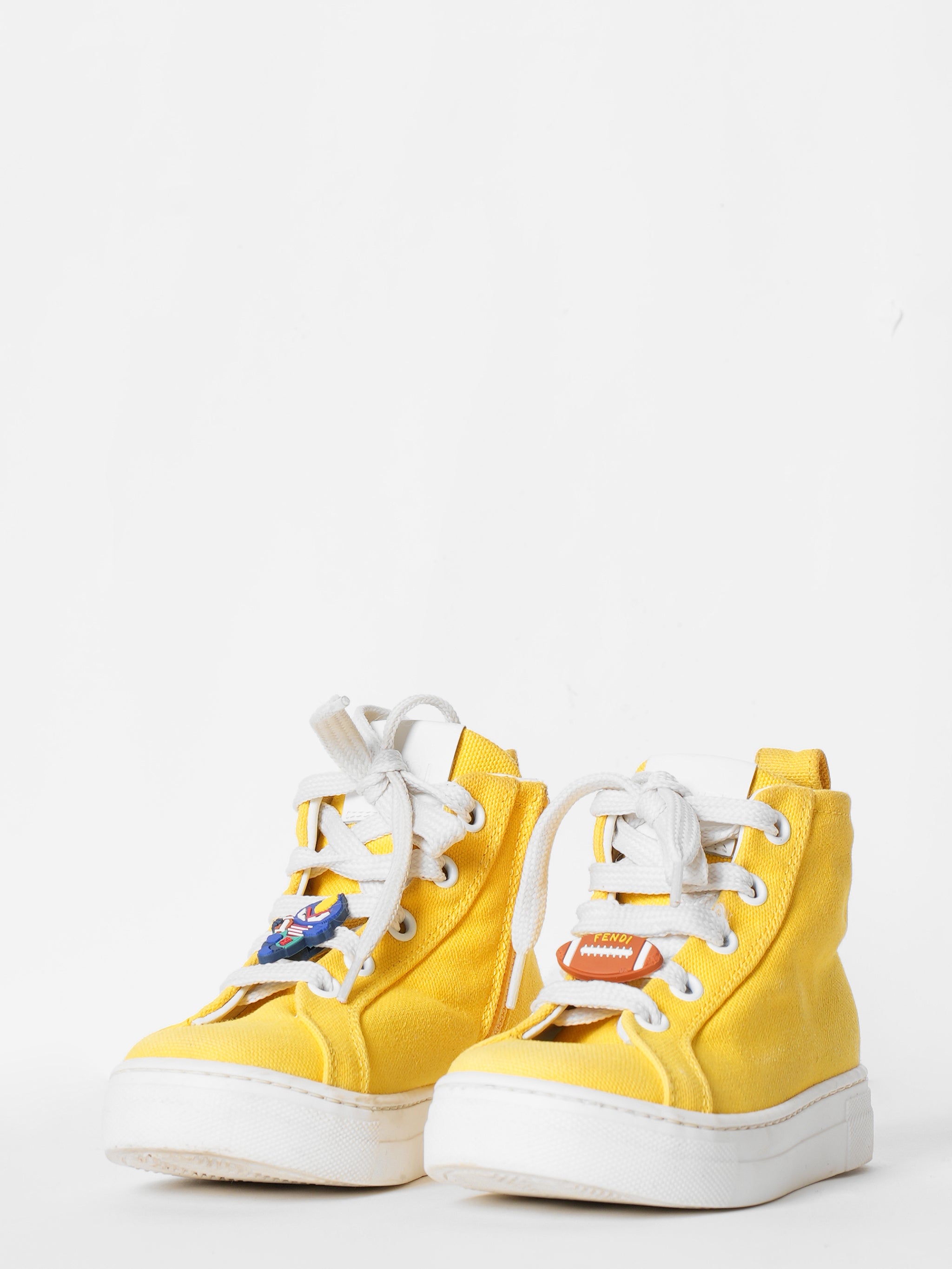Fendi Yellow Sneakers