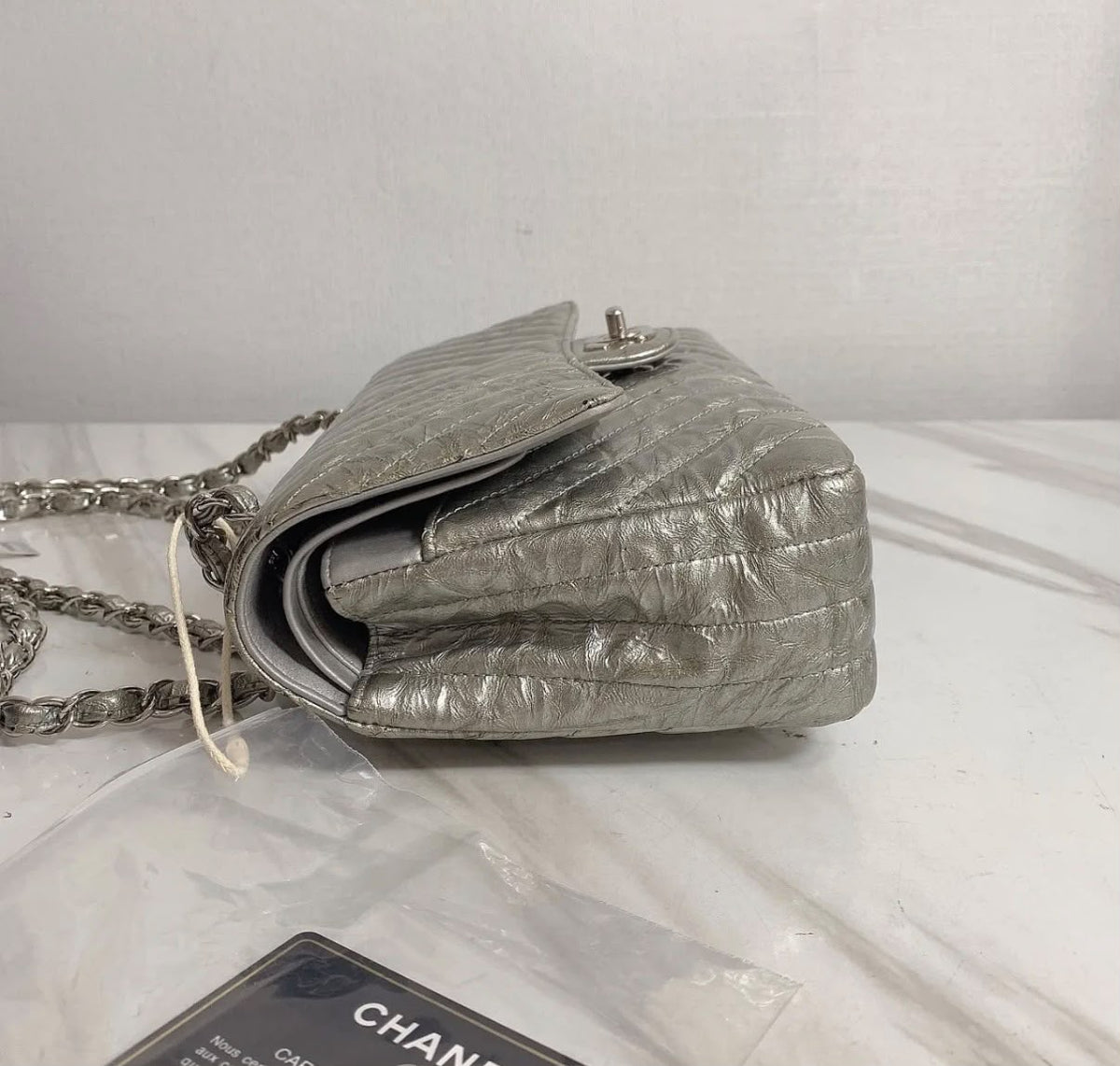 Chanel V classic flap