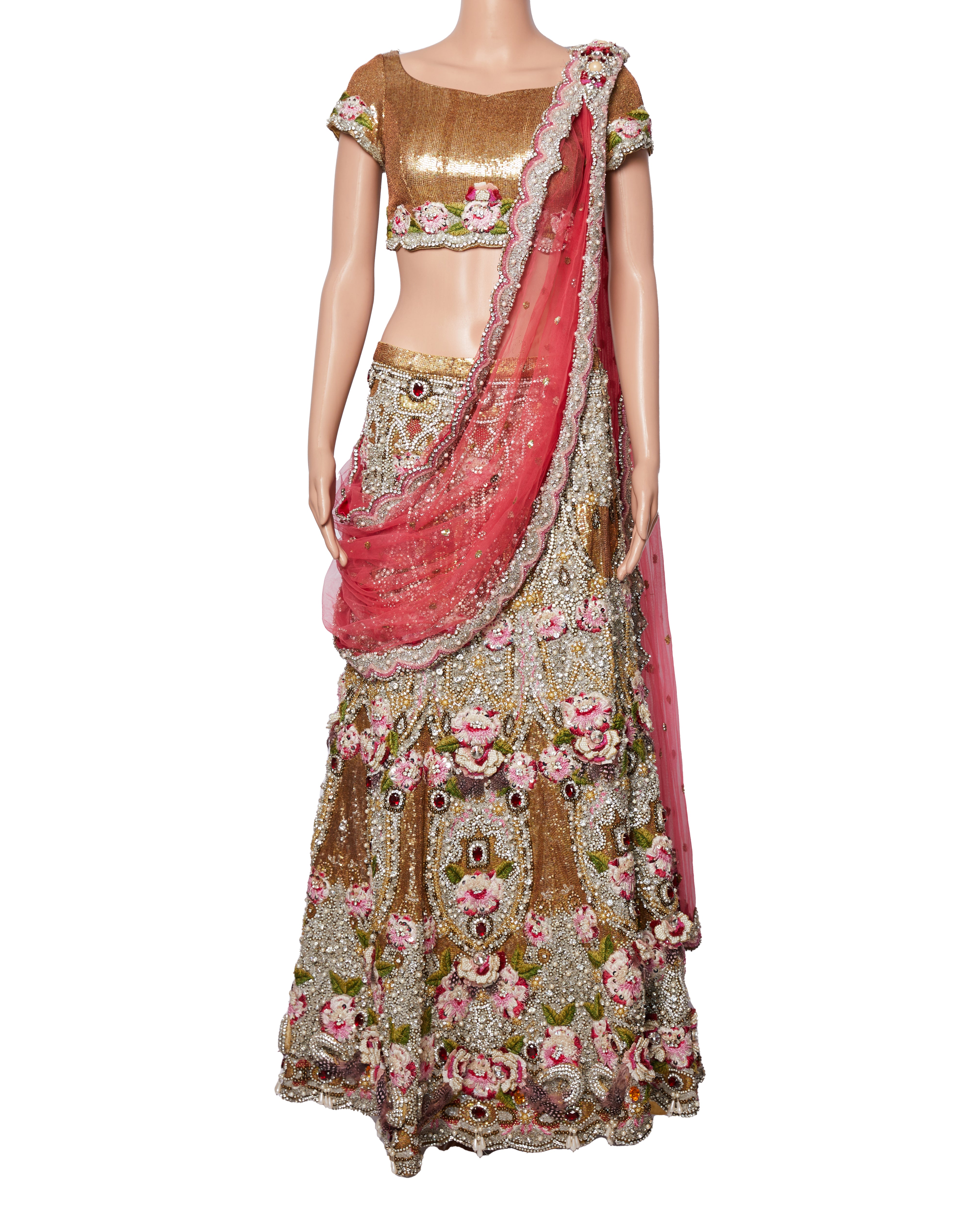 Falguni shane Lehenga set of 4