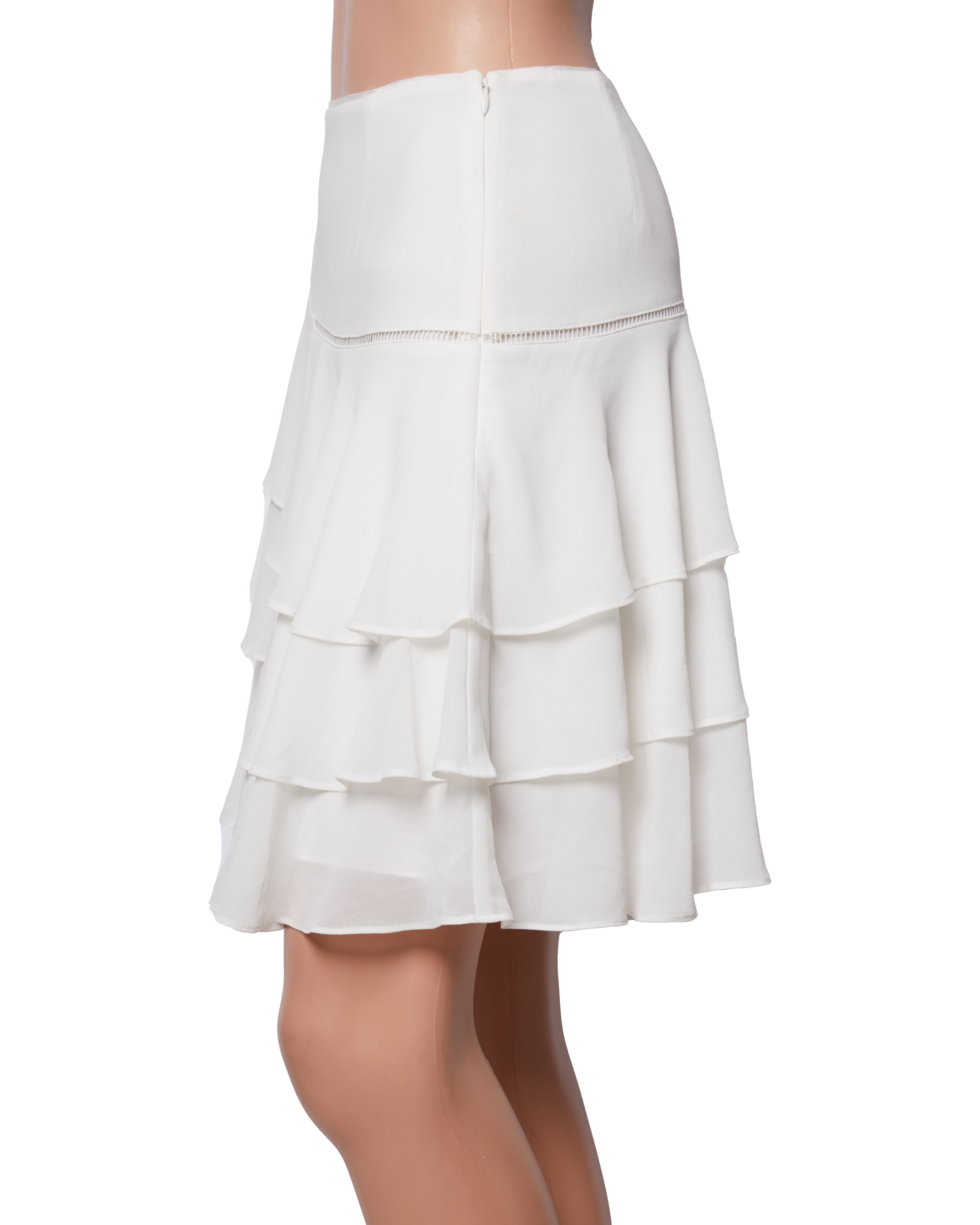 "Rufen Tiered Ruffle Skirt "