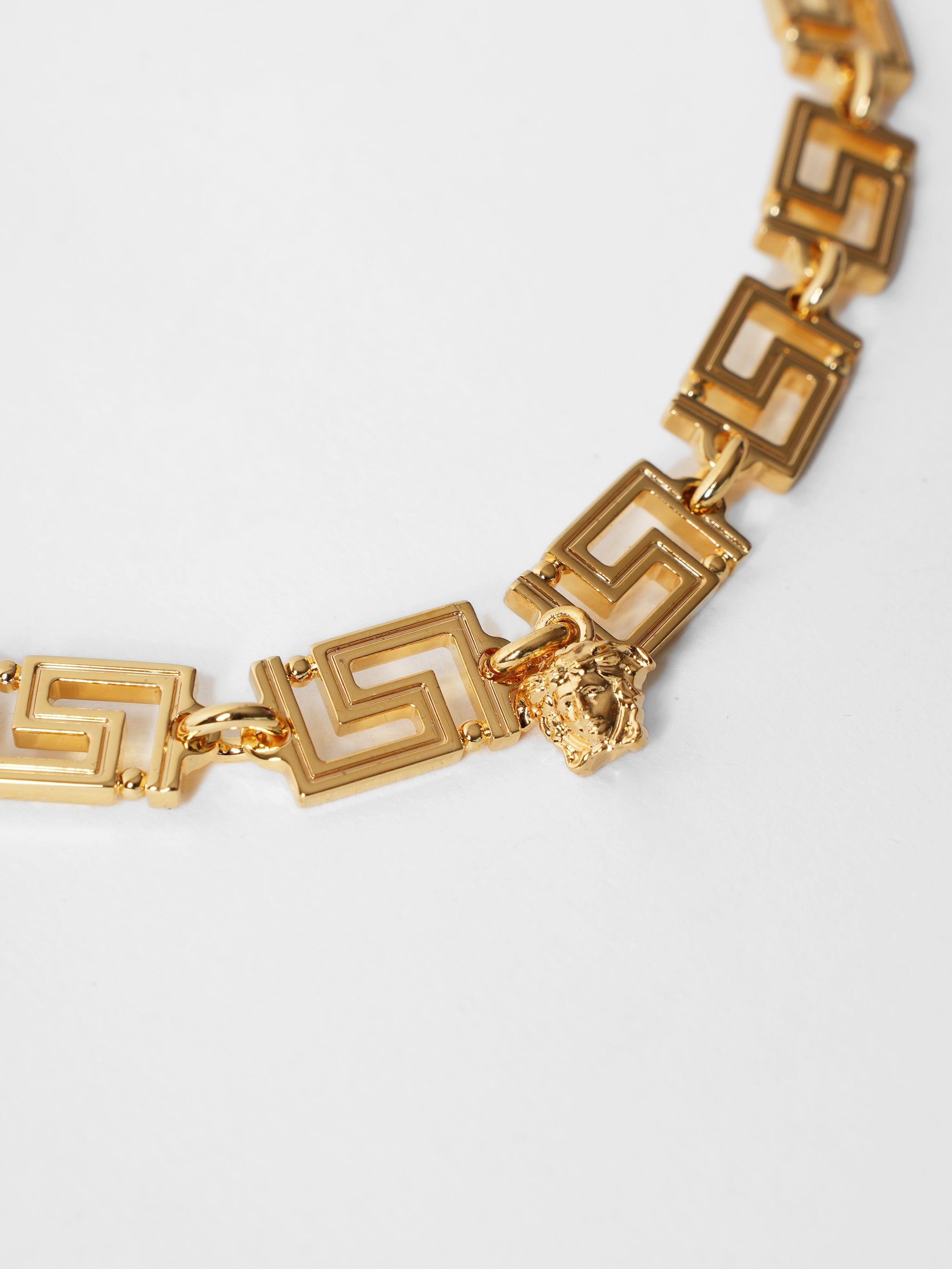 New Versace Greca Goddess Necklace