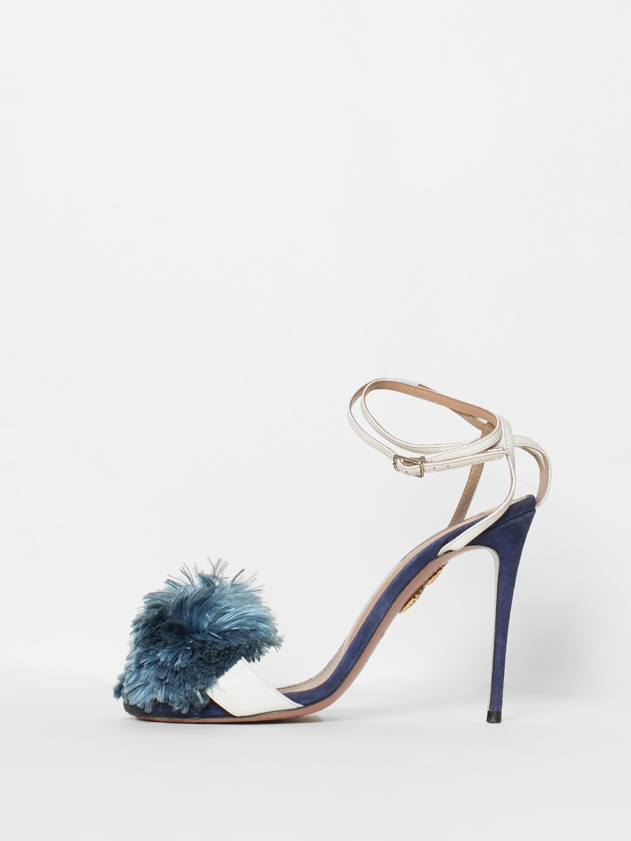 Aquazurra Navy Heels