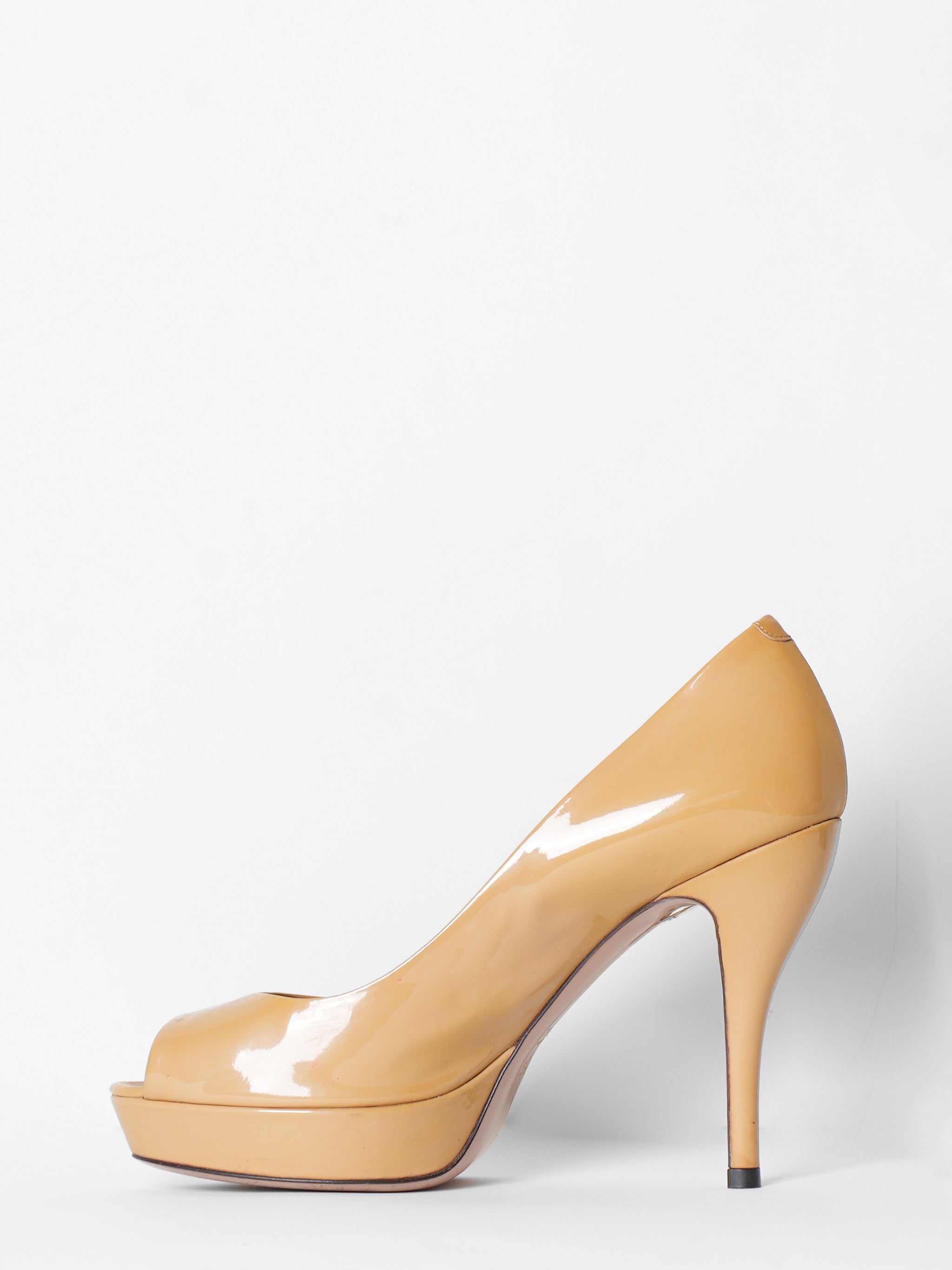 Cima Nude Vegan Leather Open Toe Heels – Cult of Coquette