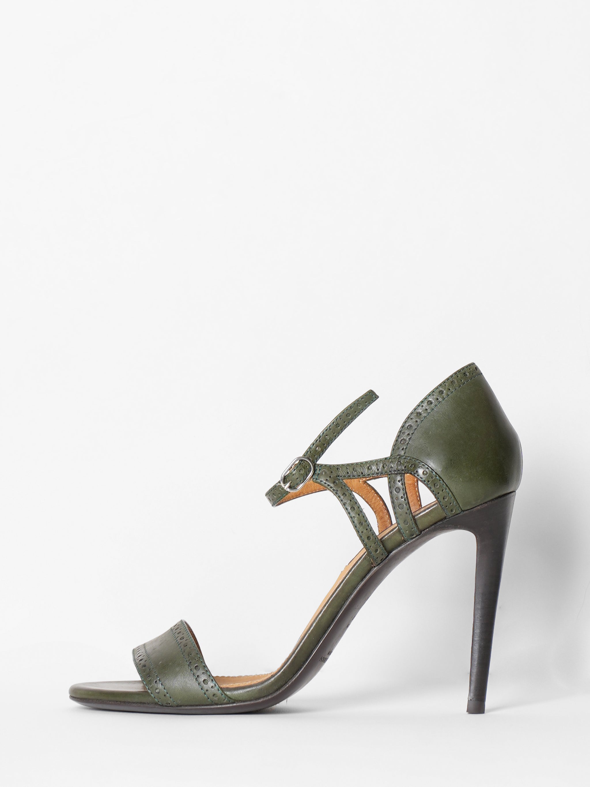 Ralph Lauren Green Heels