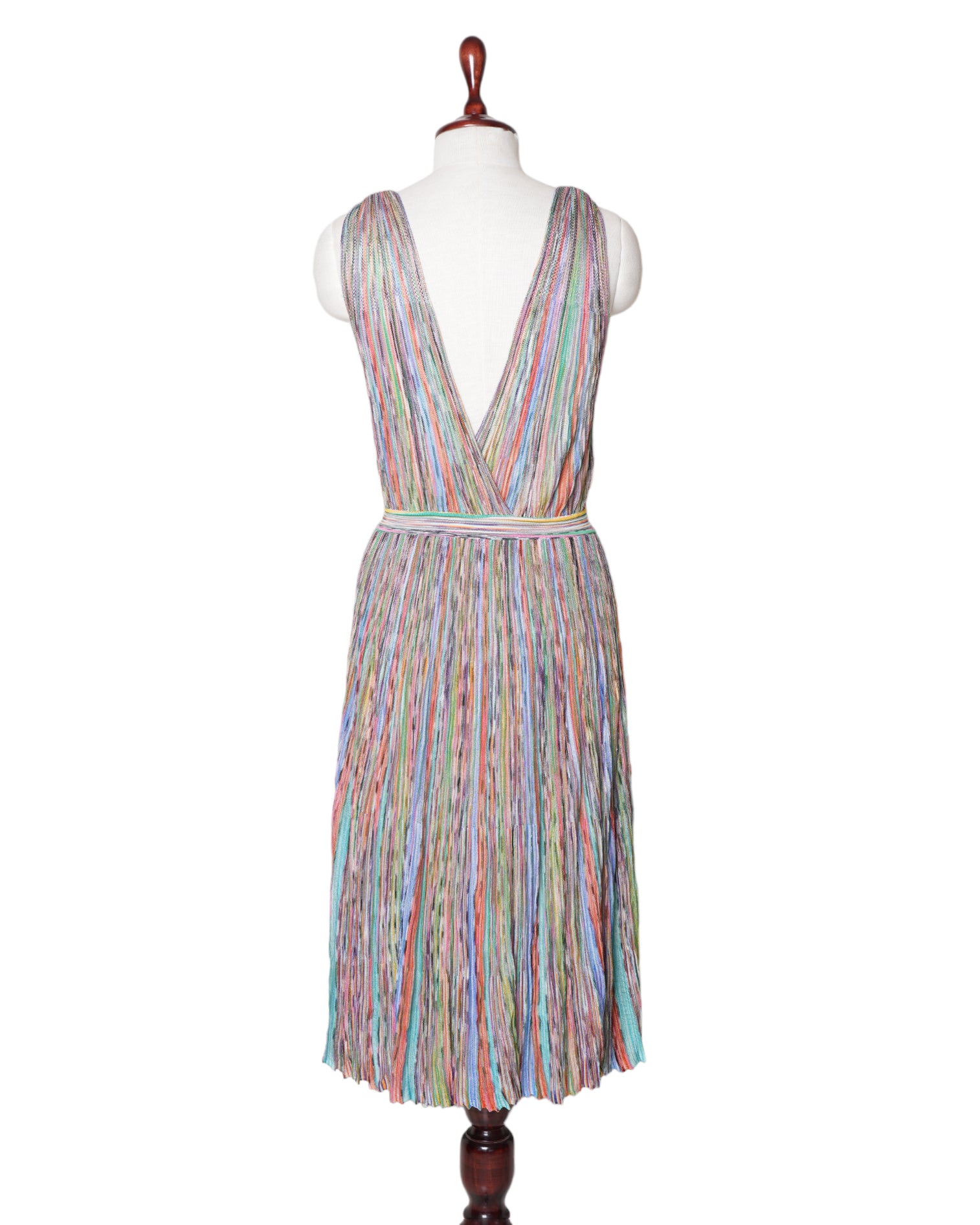 *New* Missoni Sleeveless V Neck Midi Dress