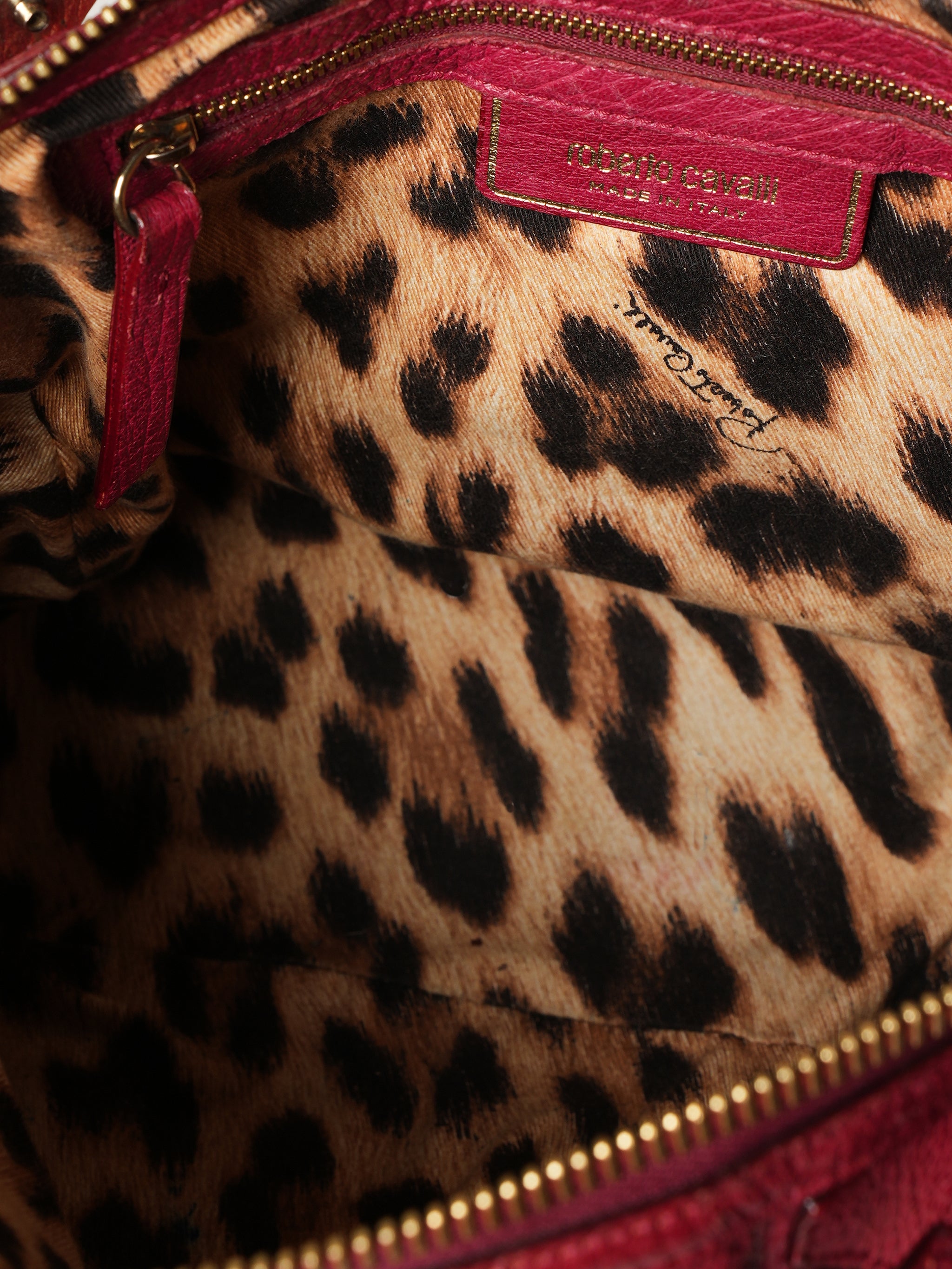 Roberto Cavalli Wine Bag