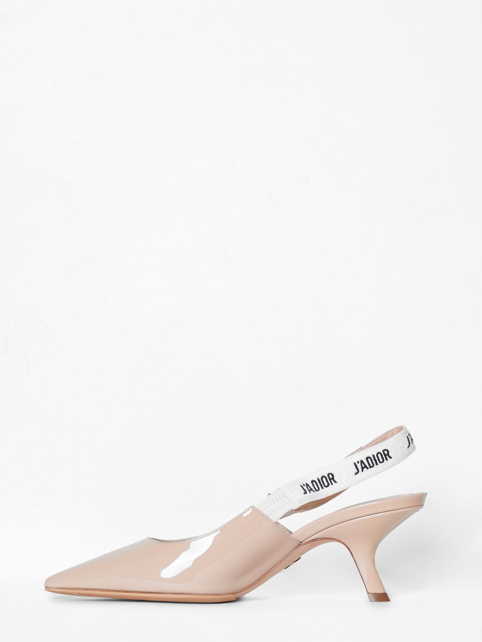 Dior J'Adior Beige Slingback Pumps