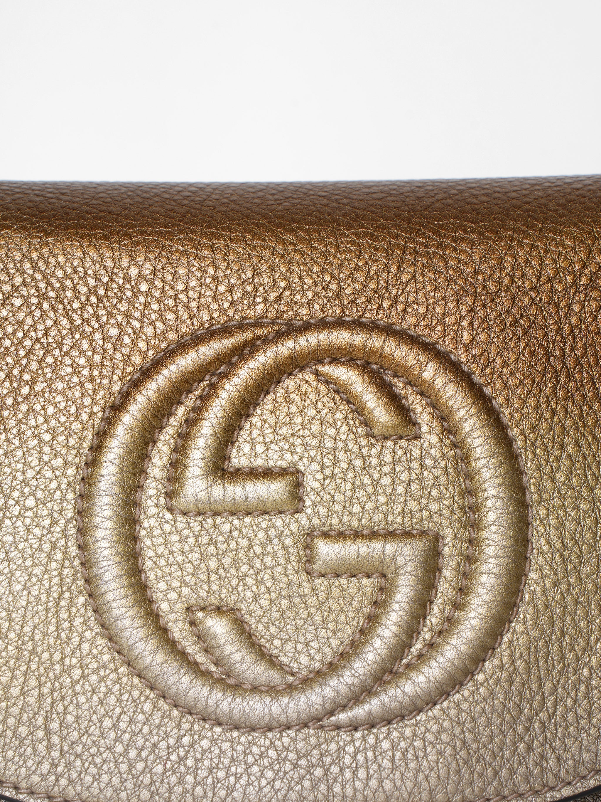 Gucci Leather Chain Soho Bag