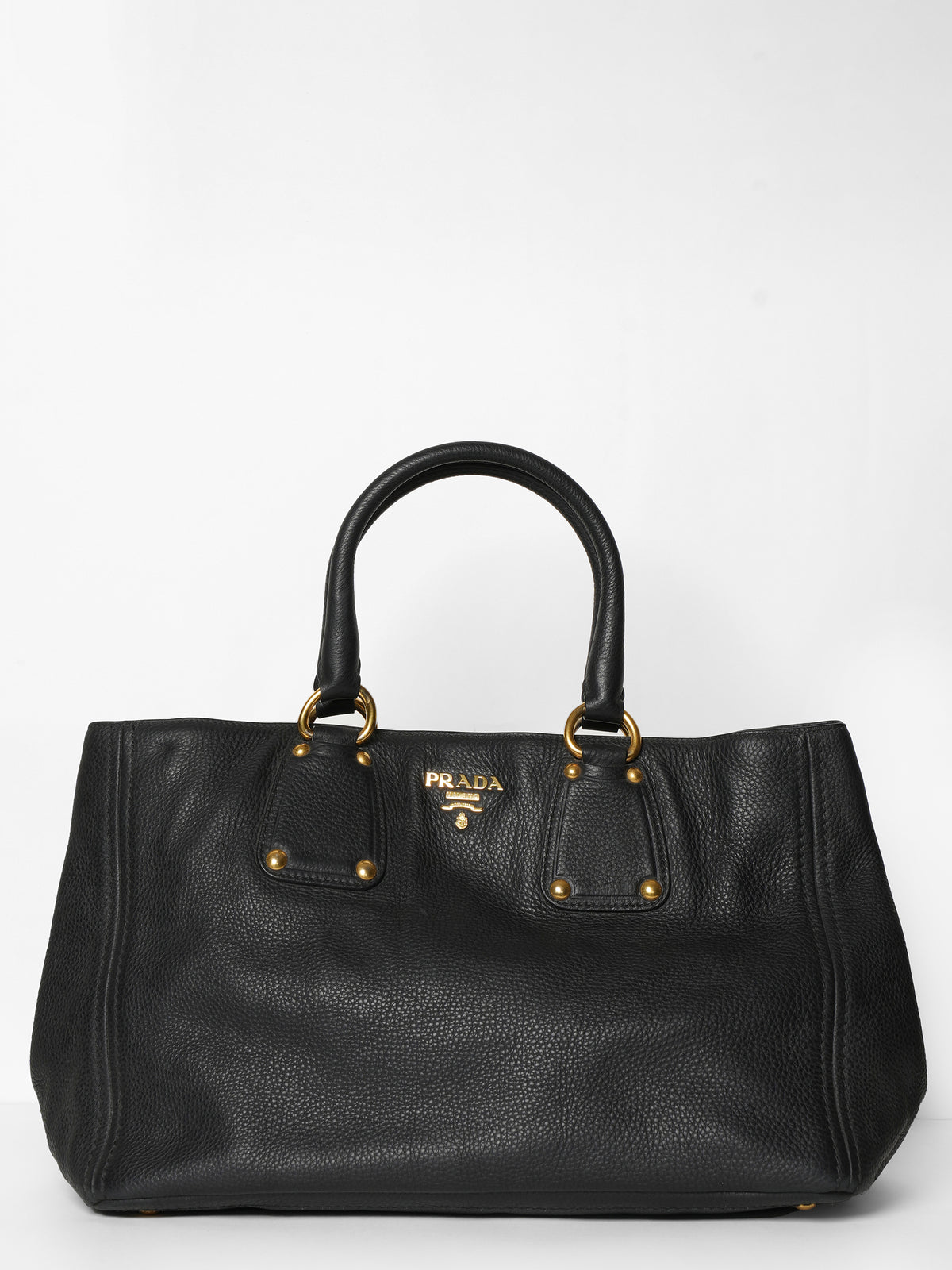 Prada Vitello Daino Shoppy Tote Bag