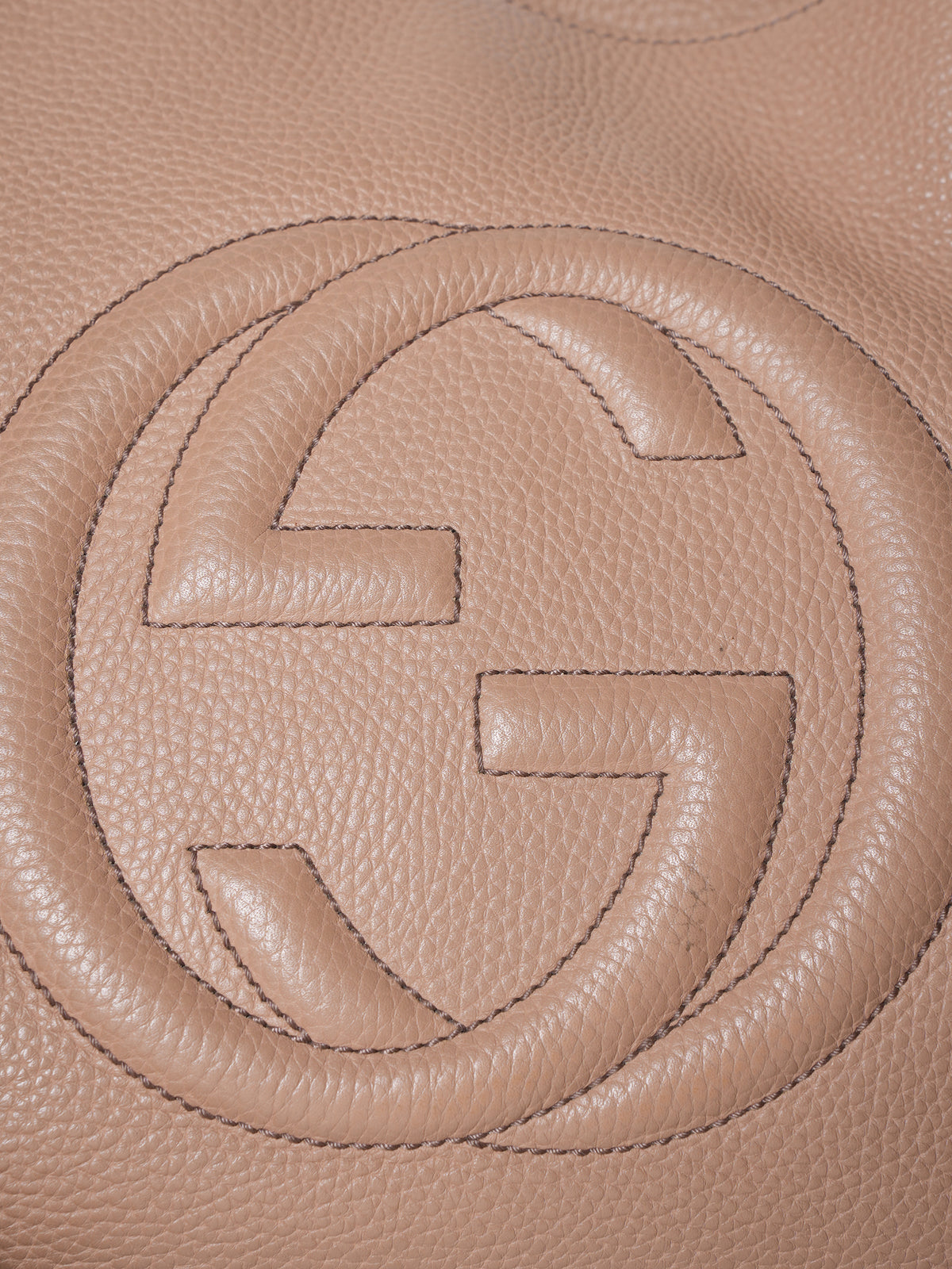 Gucci Old Rose Leather Soho Tote Bag