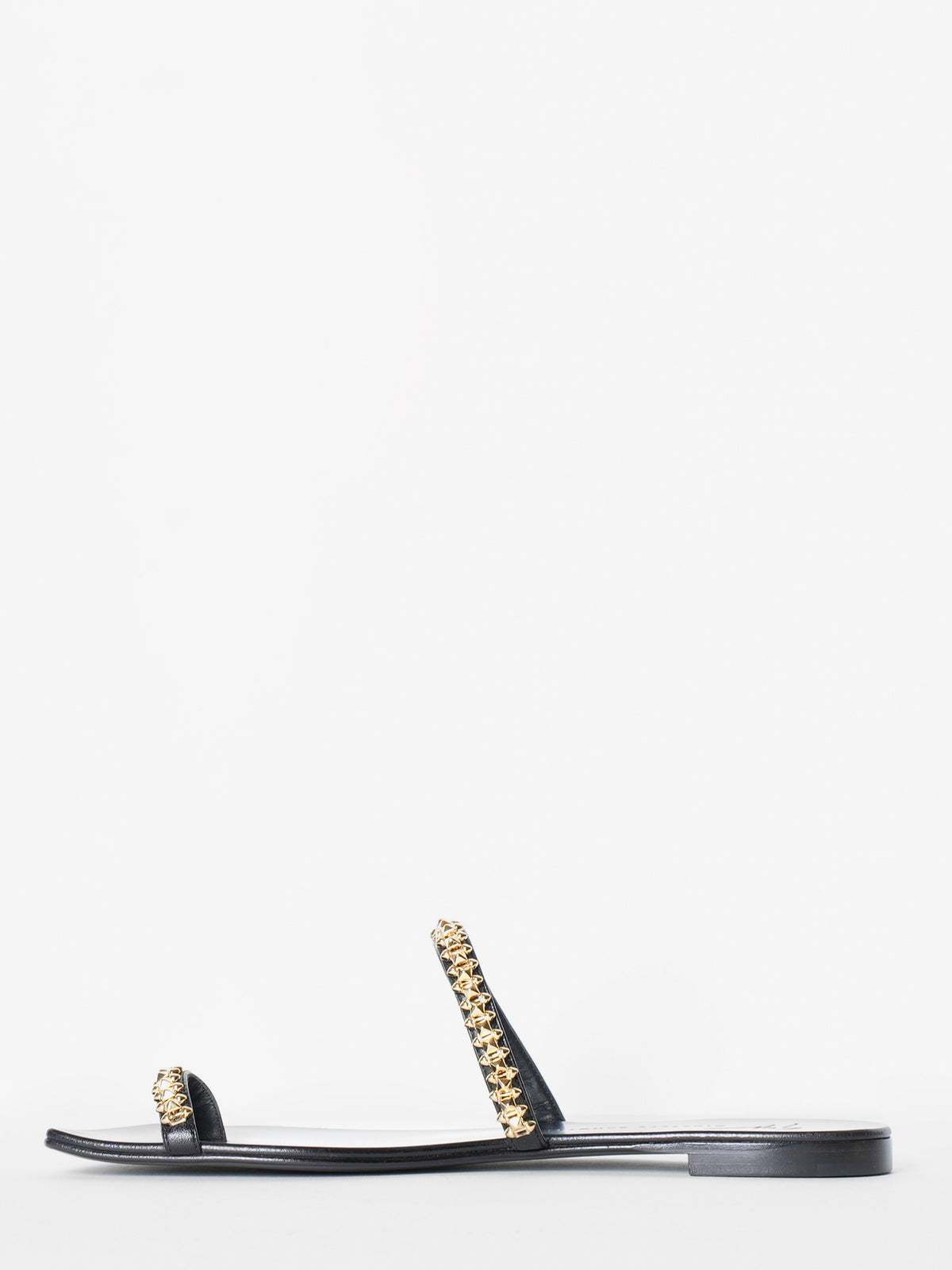 Giuseppe Zanotti Nebula Crystal Ring Flats