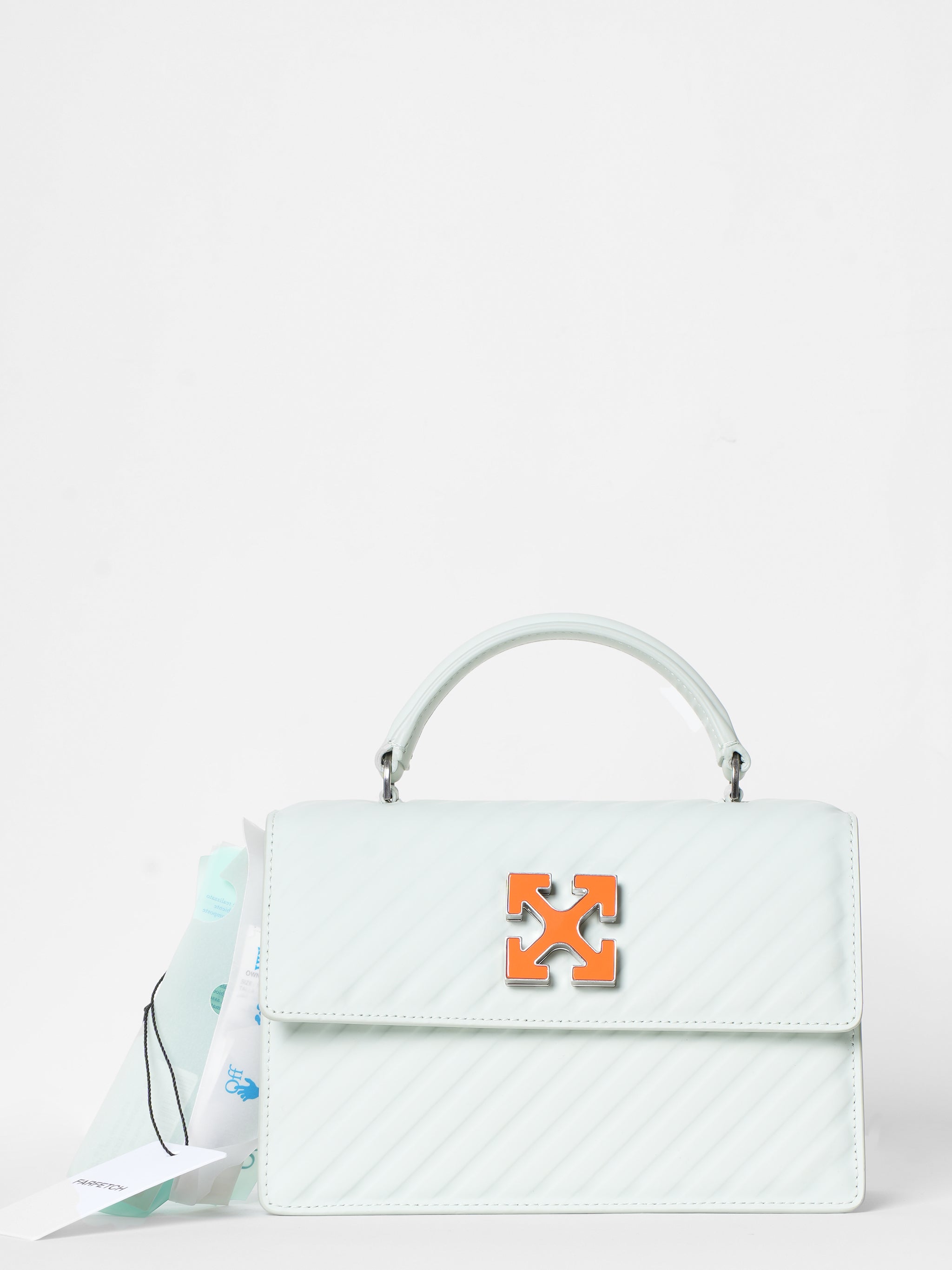 Off-White Jitney 1.4 Leather Shoulder Bag