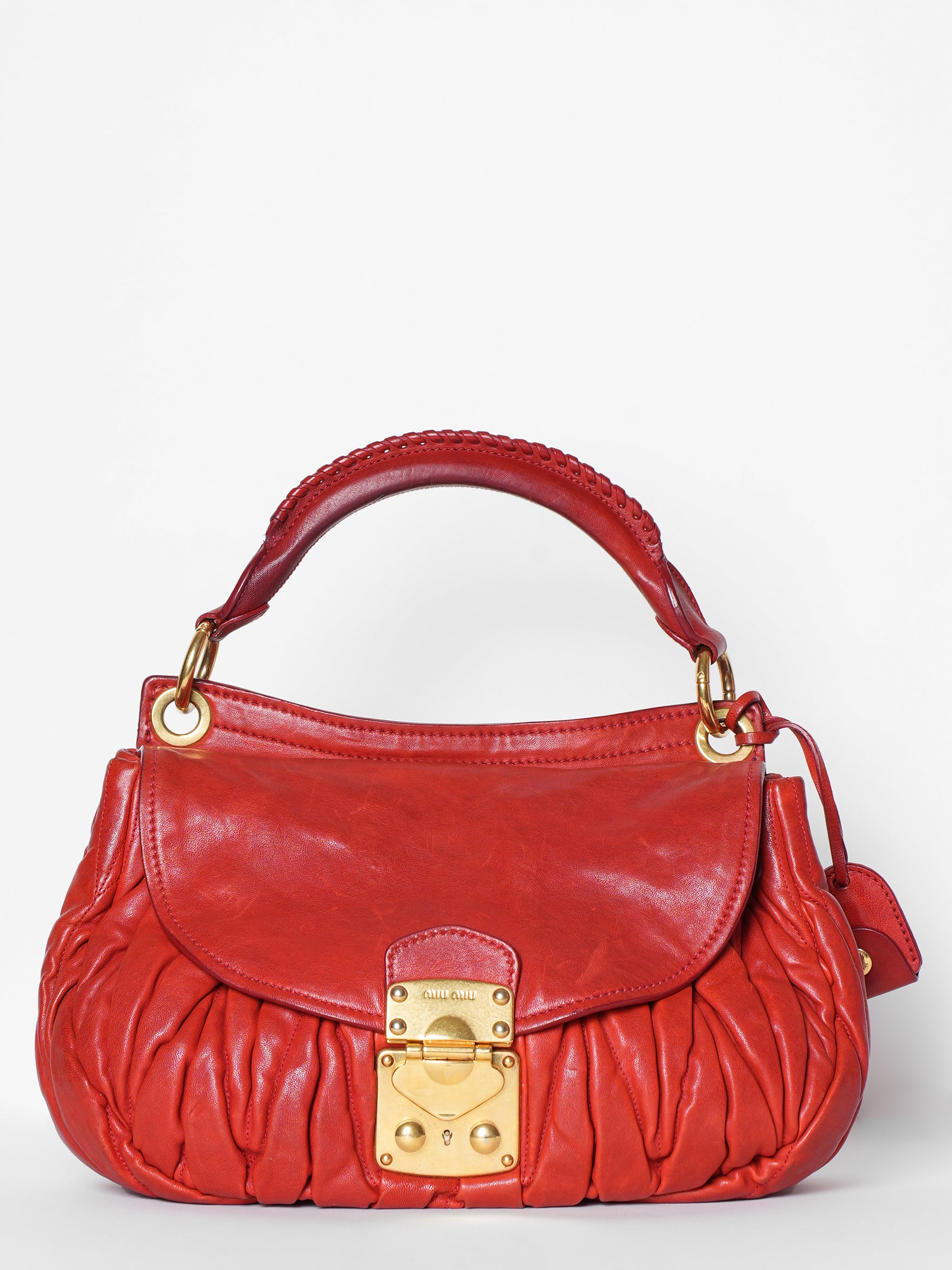 Miu Miu Red Handbag