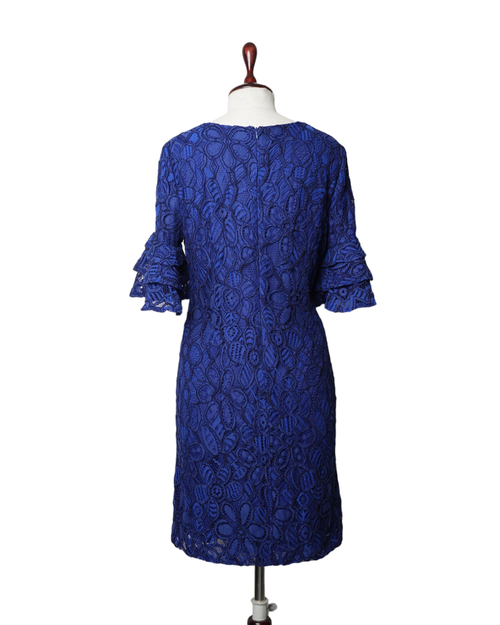 Lauren By Ralph Lauren Blue Lace Dress