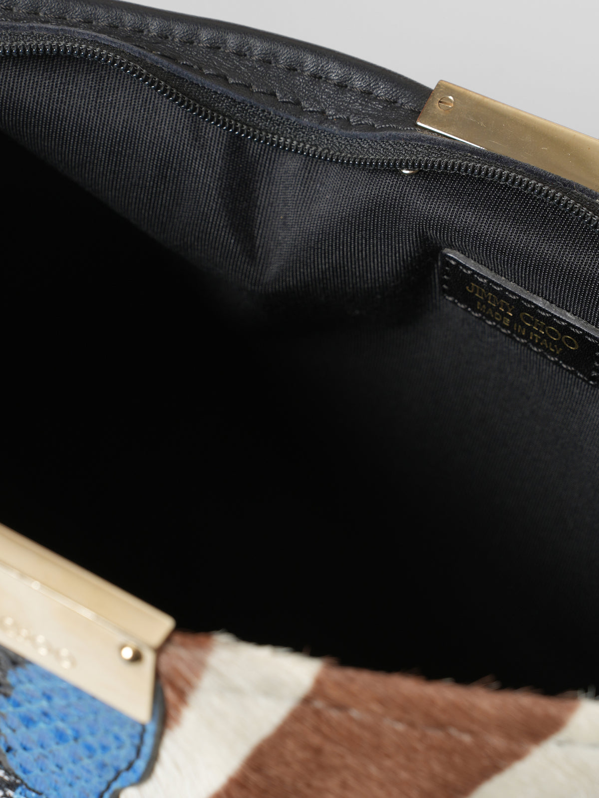 Jimmy Choo Exotic Skin Clutch