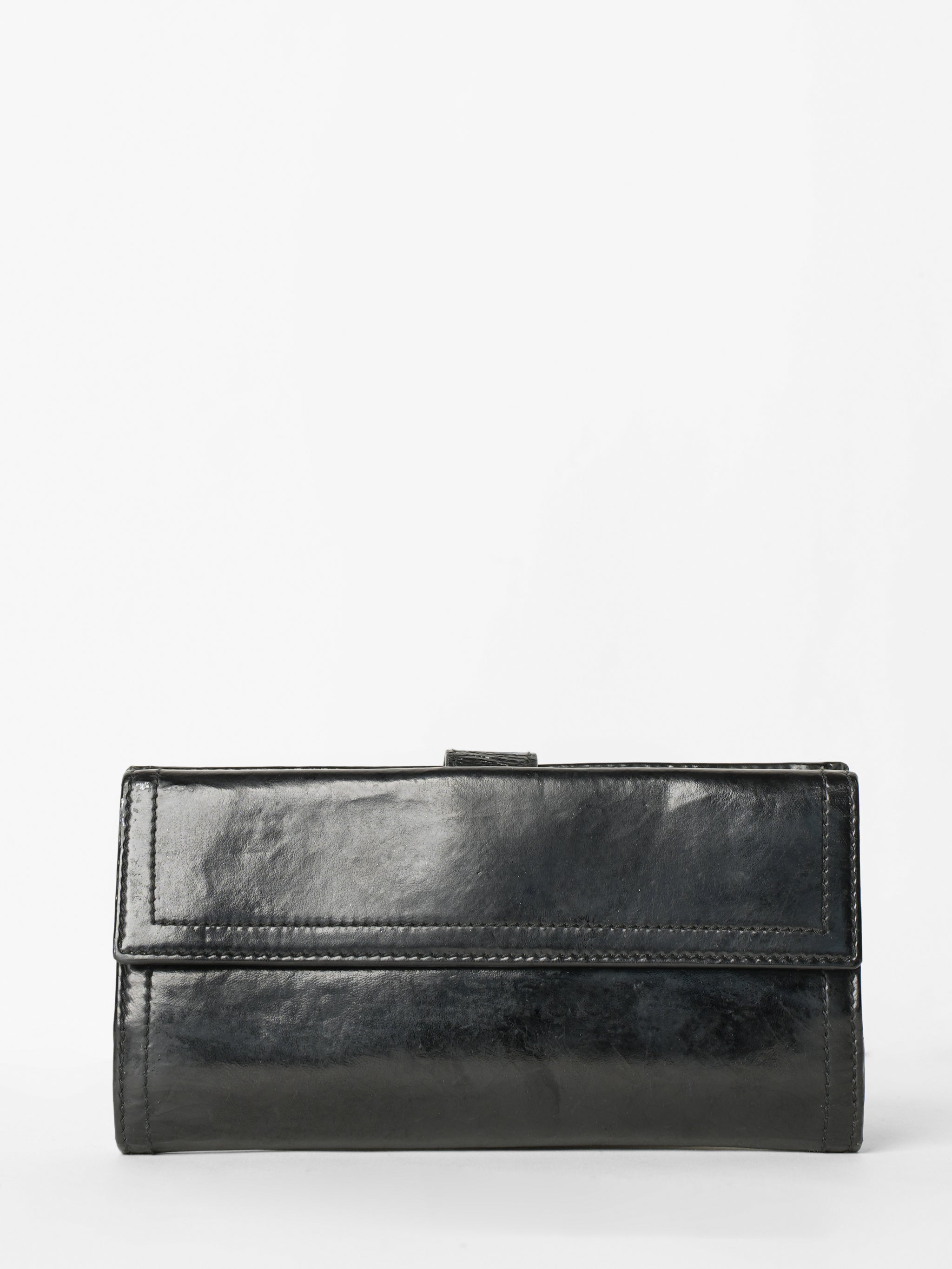 Gucci Black Leather Hysteria Wallet