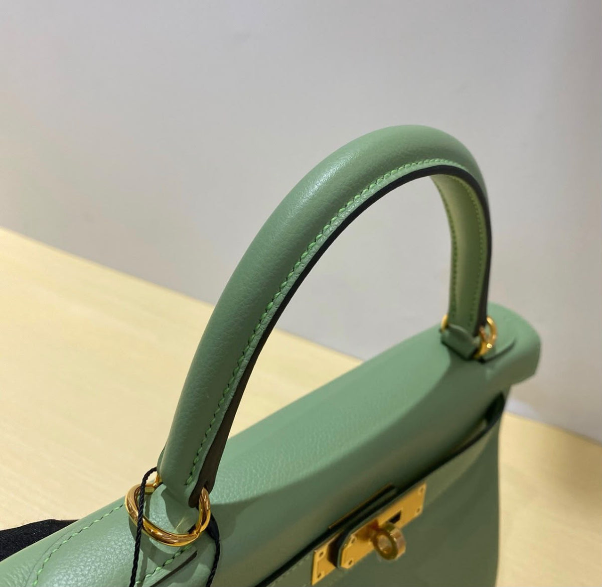 Hermes Kelly 28 Togo leather y stamp