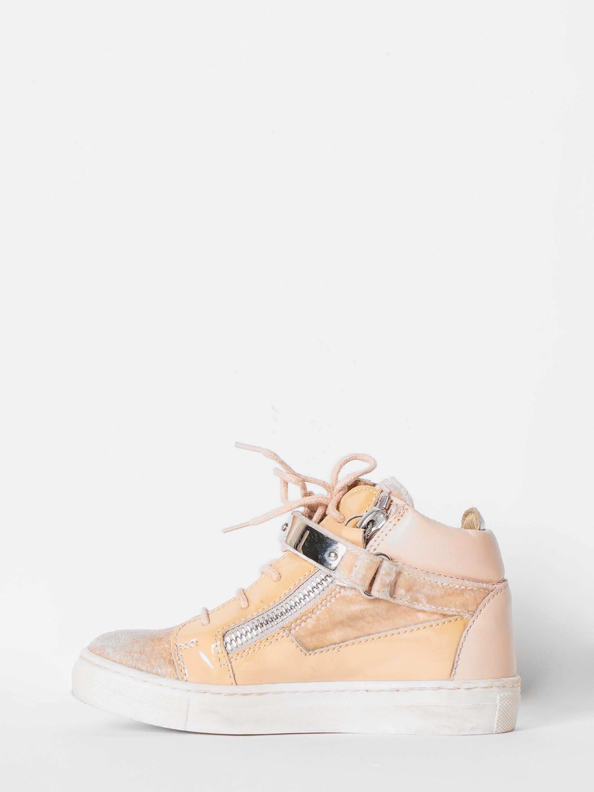 Giuseppe Zanotti Toddler High Top Girls Sneakers