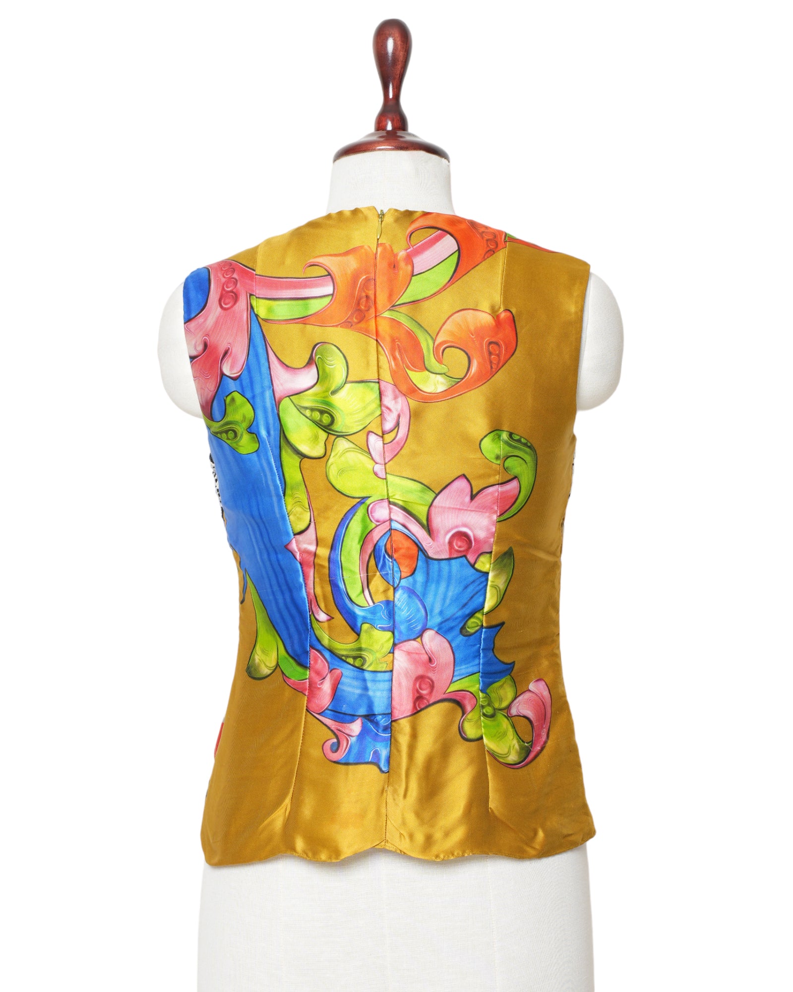 Peter Pilotto Printed & Embroidered Top