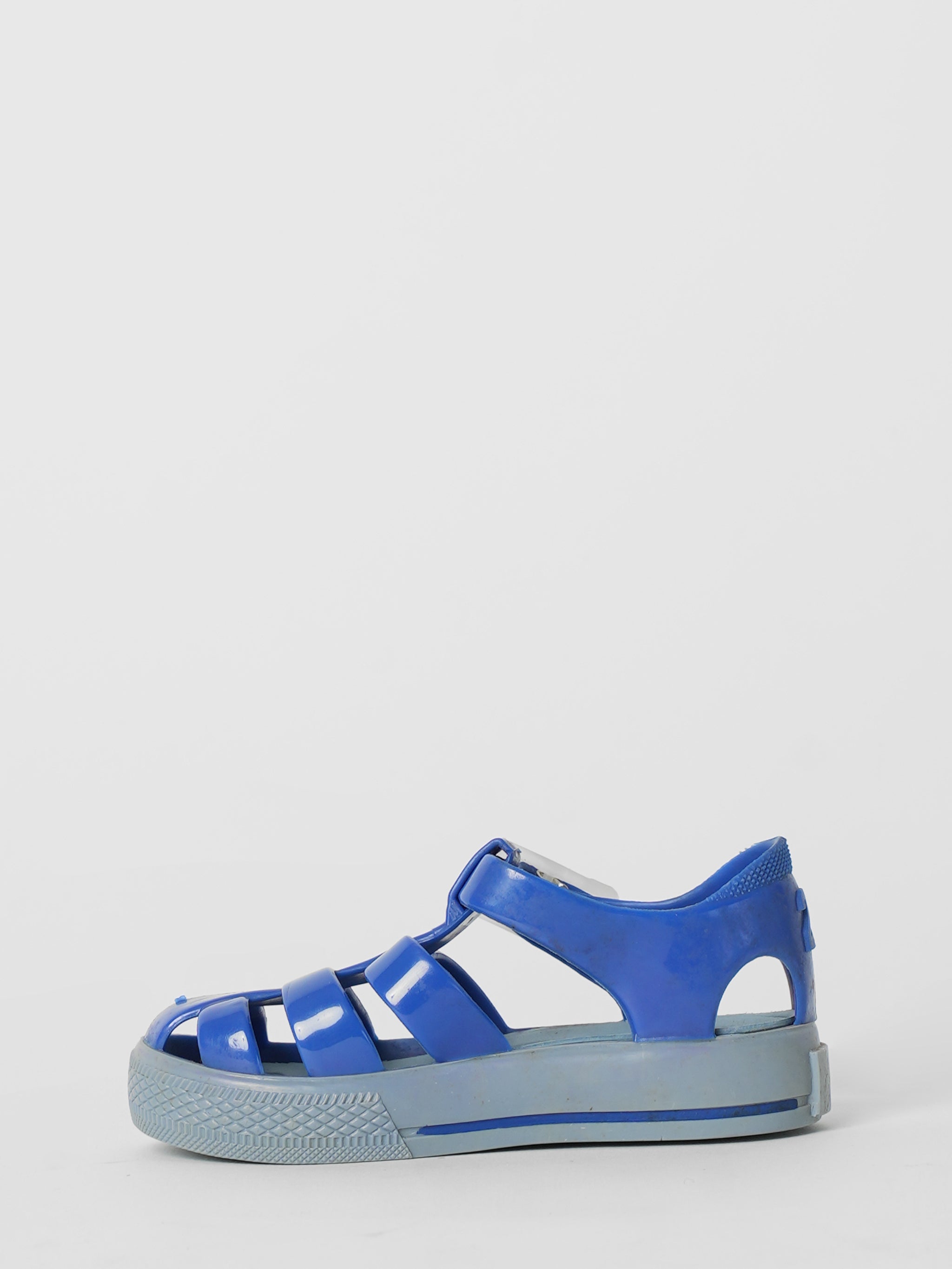 Dolce & Gabbana Unisex Grey & Blue Jelly Sandal