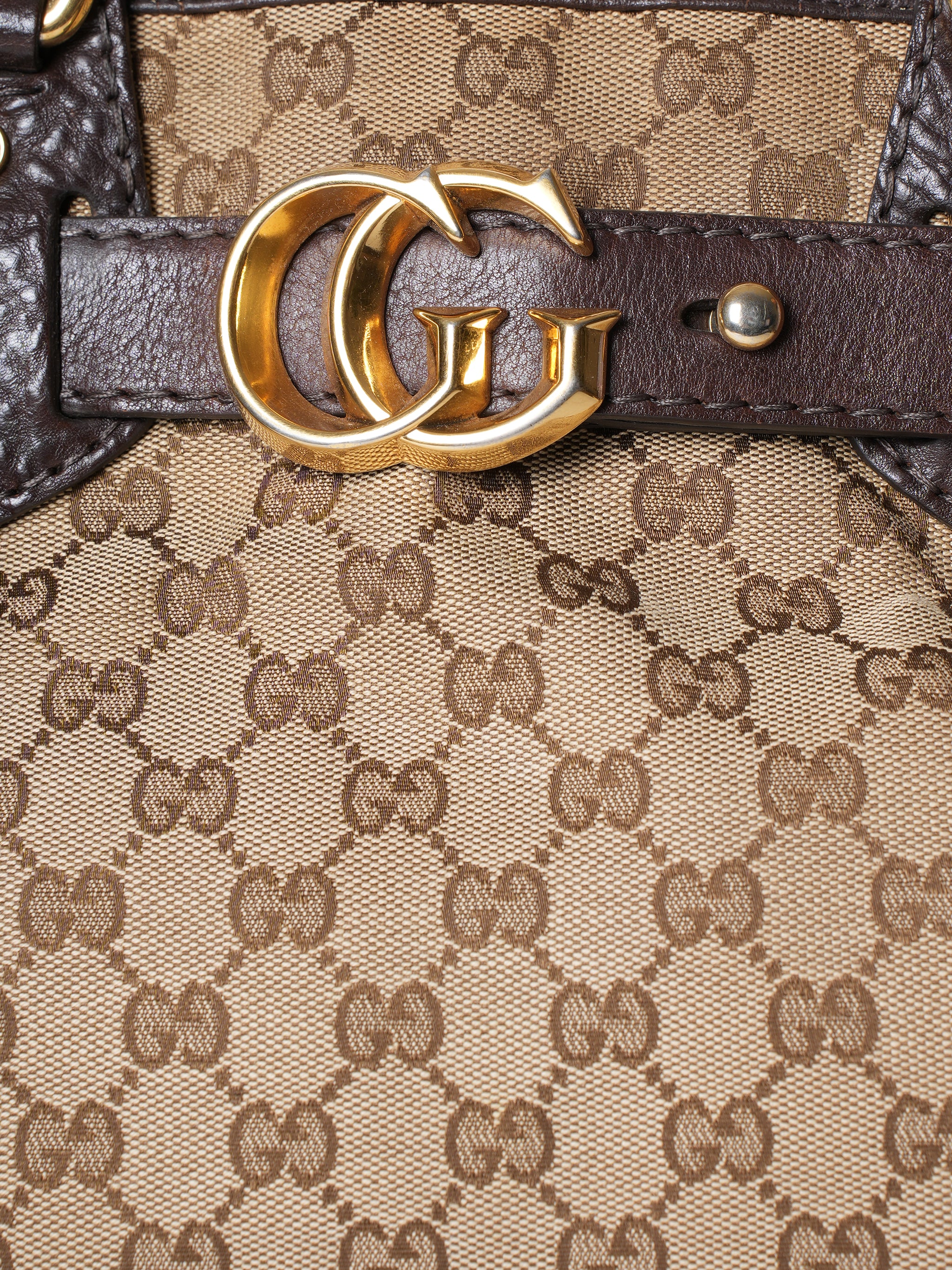 Gucci Monogram Vintage Tote Bag