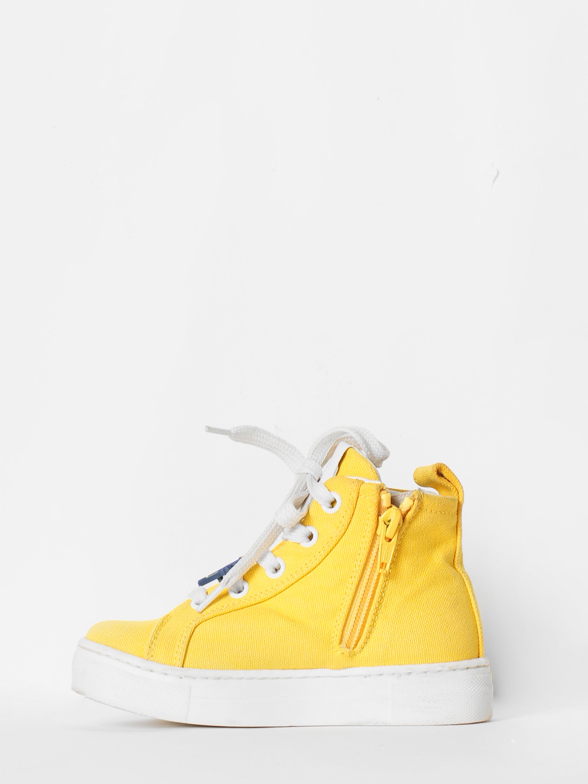 Fendi yellow sneakers best sale