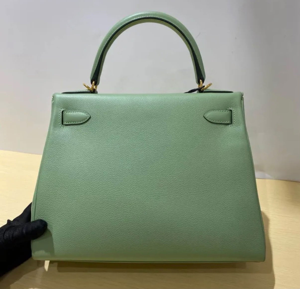 Hermes Kelly 28 Togo leather y stamp