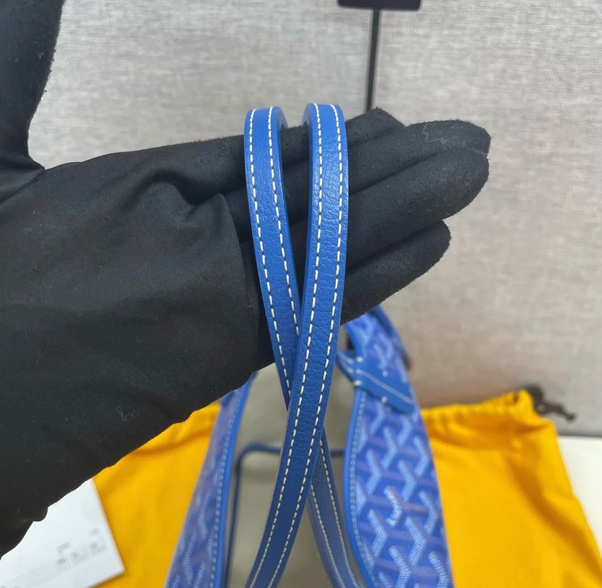 Goyard Chien Gris and pocket tote bag