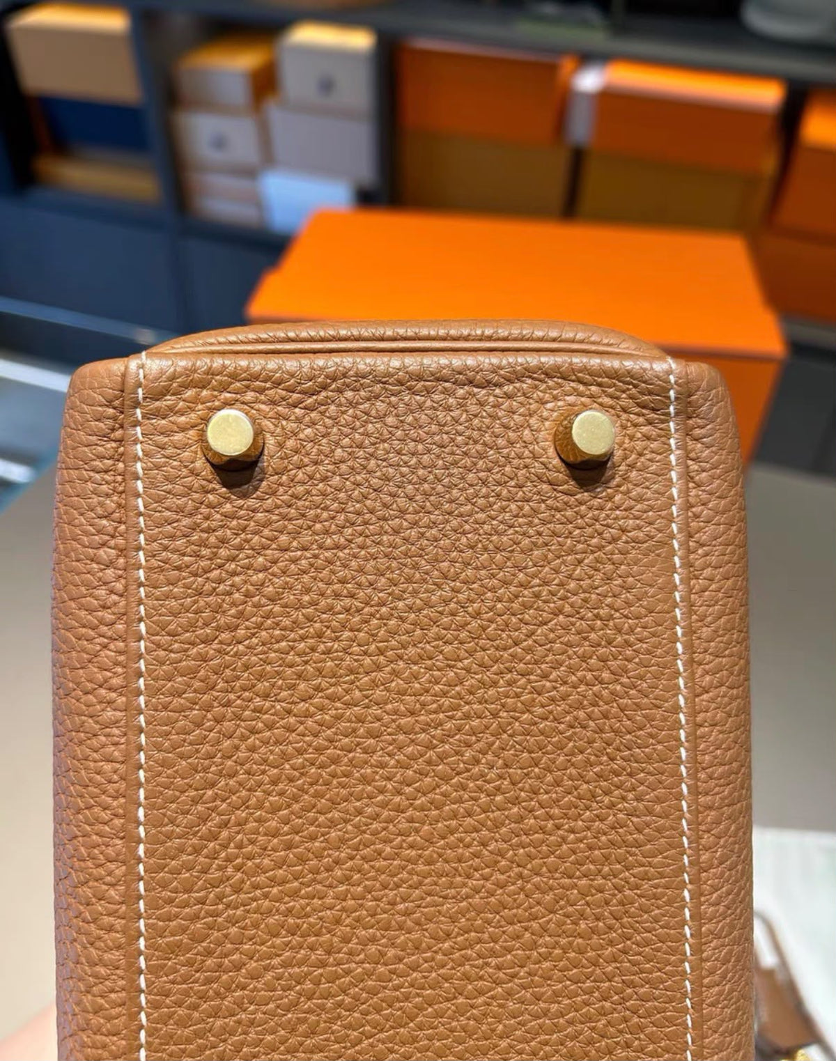 Hermes Kelly 28 Togo leather W stamp