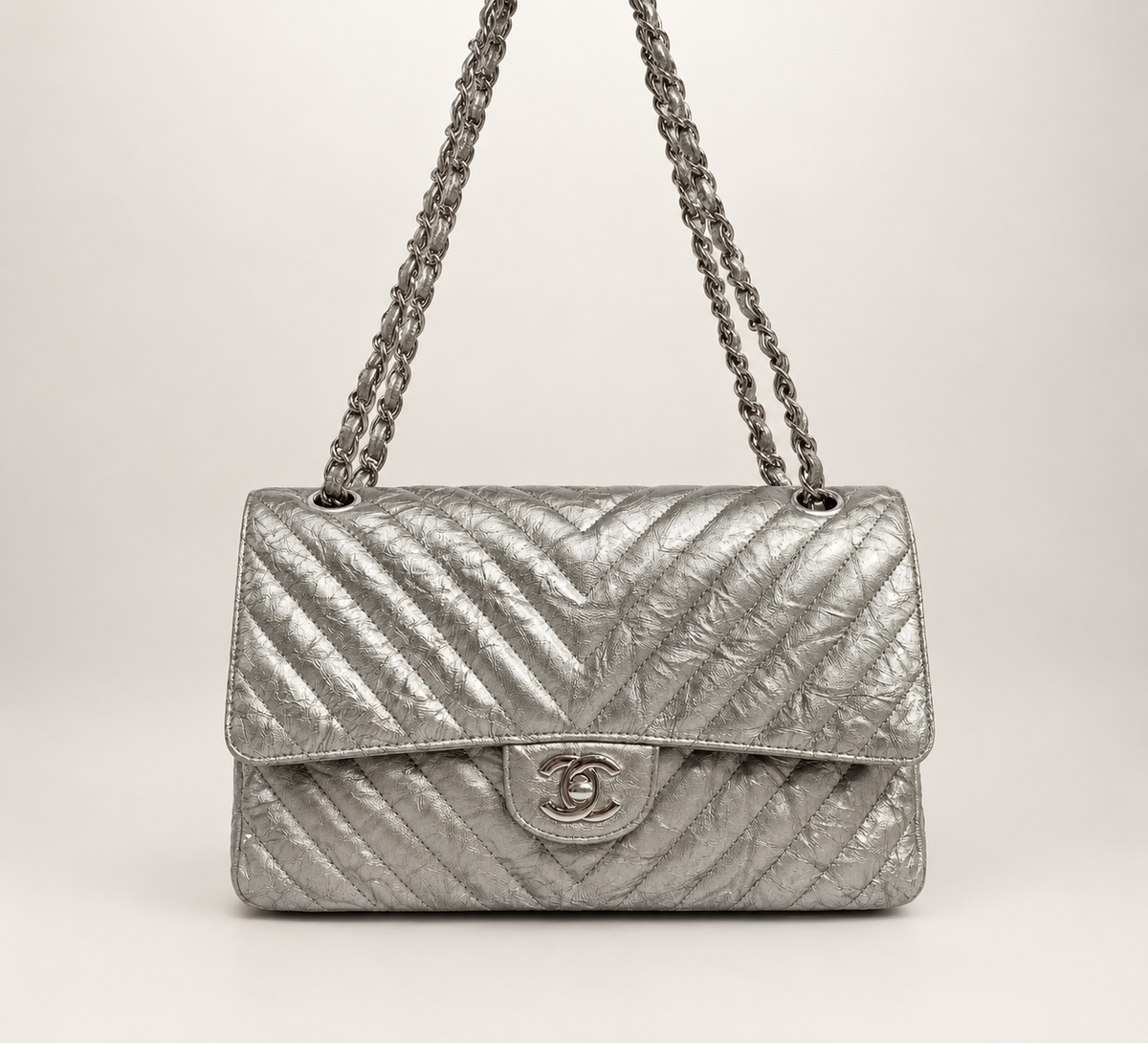 Chanel V classic flap