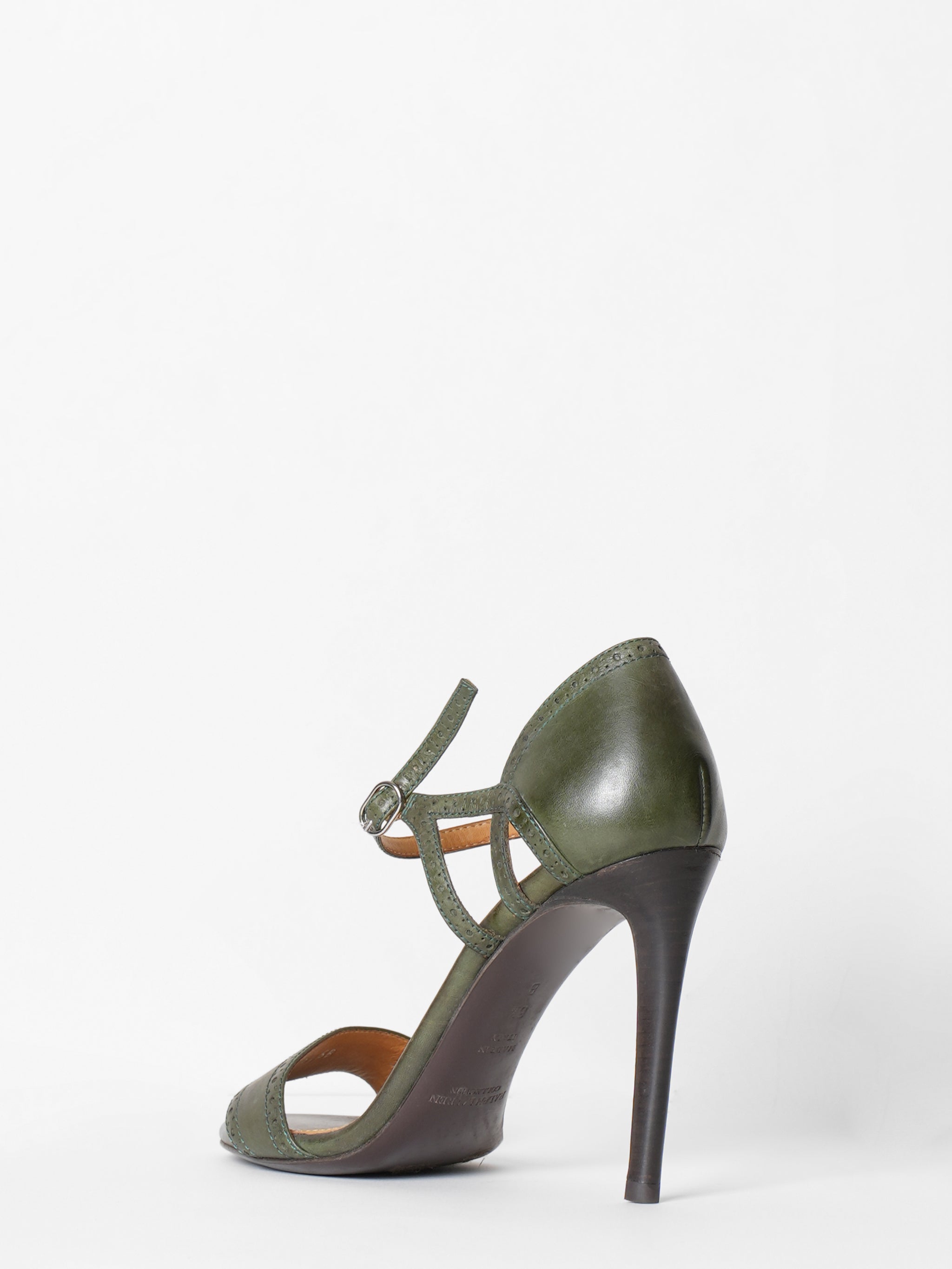 Ralph Lauren Green Heels