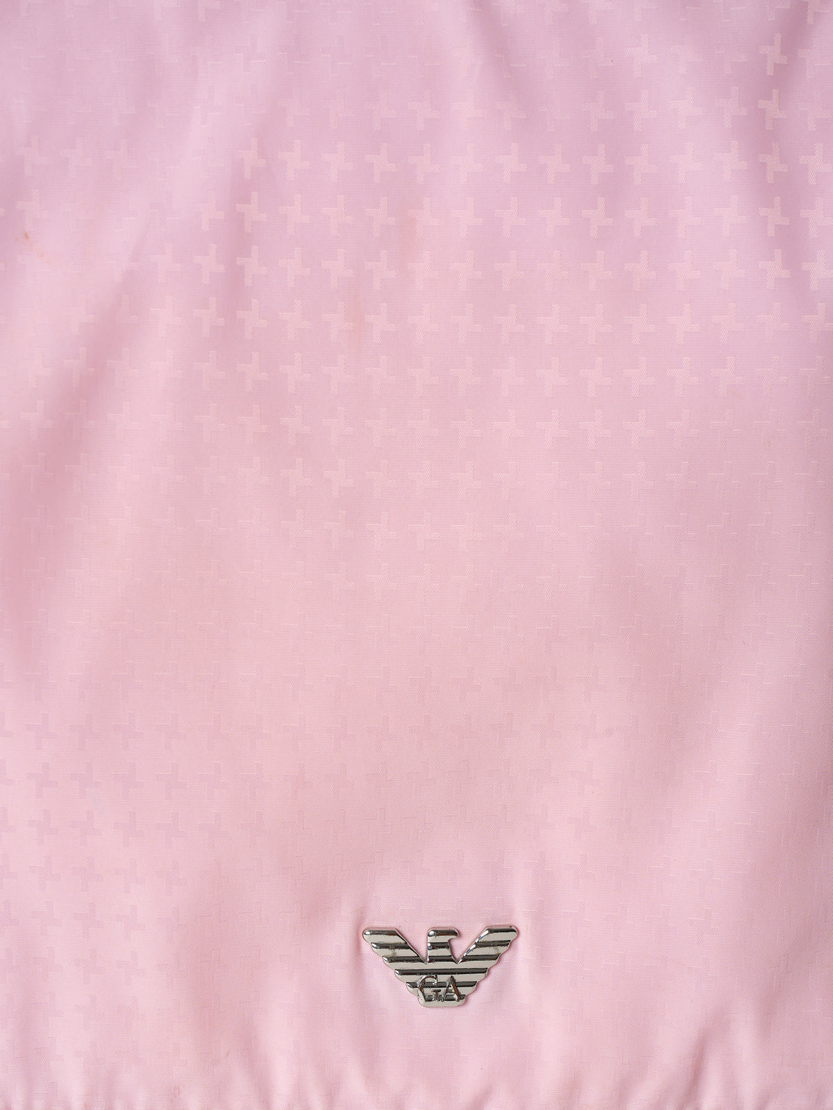 Emporia Armani Logo Plaque Changing Bag