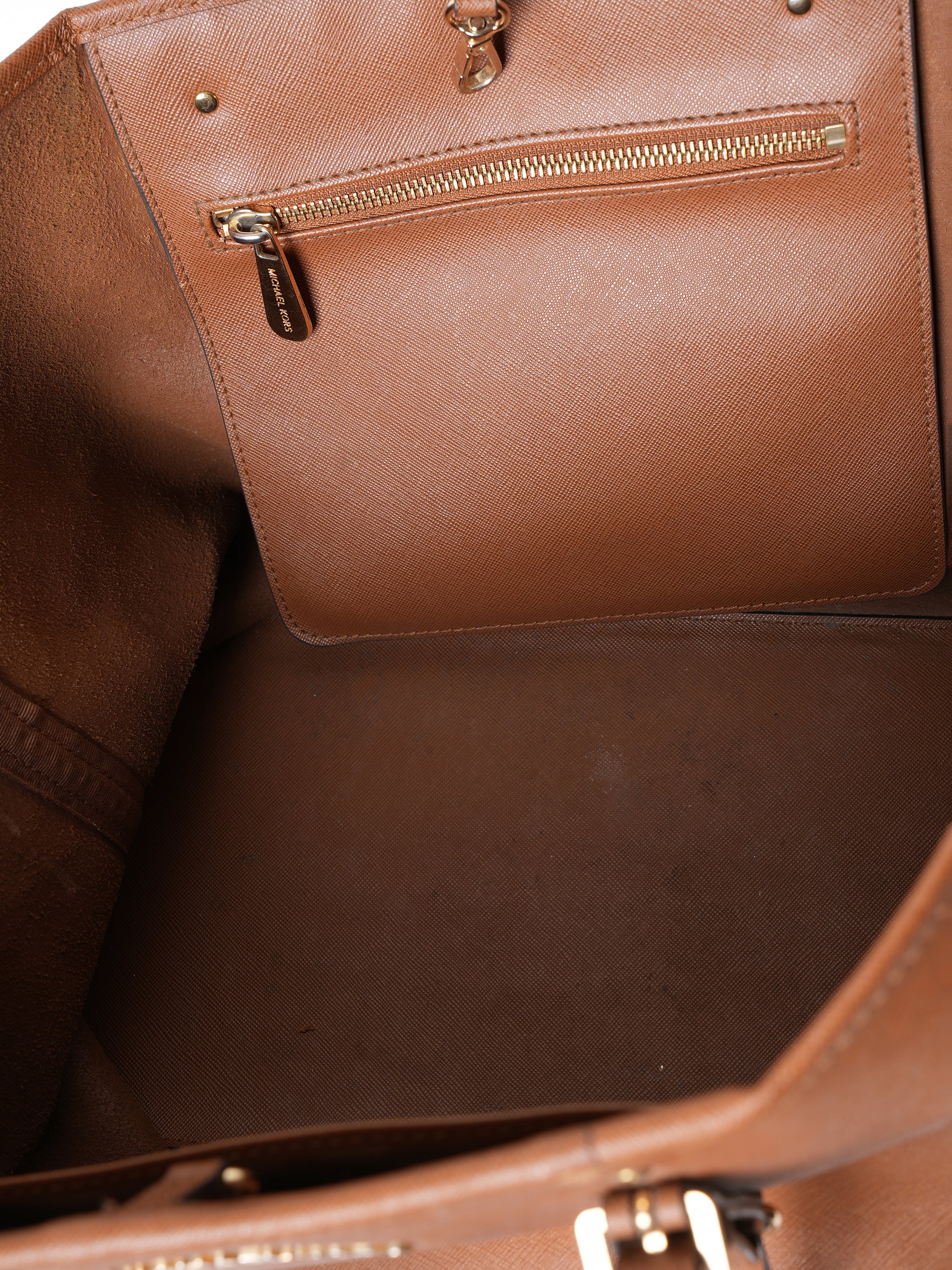 Michael Kors Brown Monogram Hamilton Legacy Leather Satchel Bag NWT –  Design Her Boutique