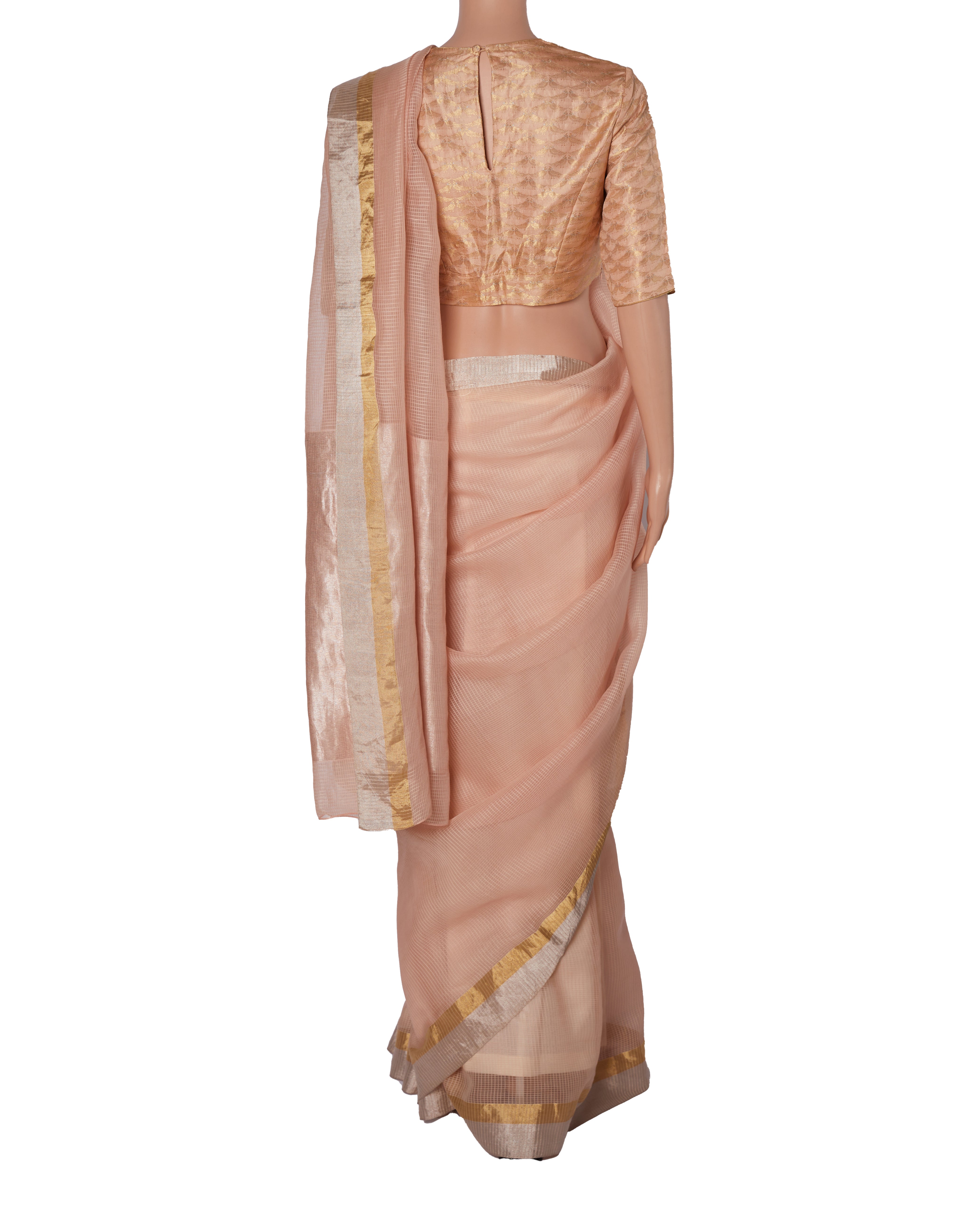 Raw Mango Saree Pink