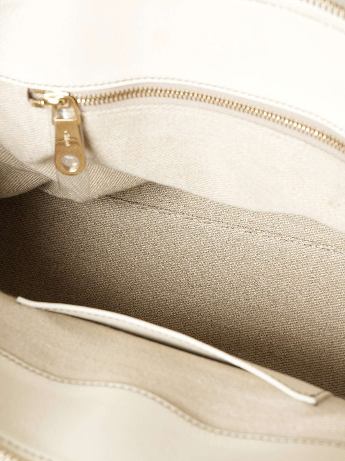 Chloe Debossed Logo Crossbody bag