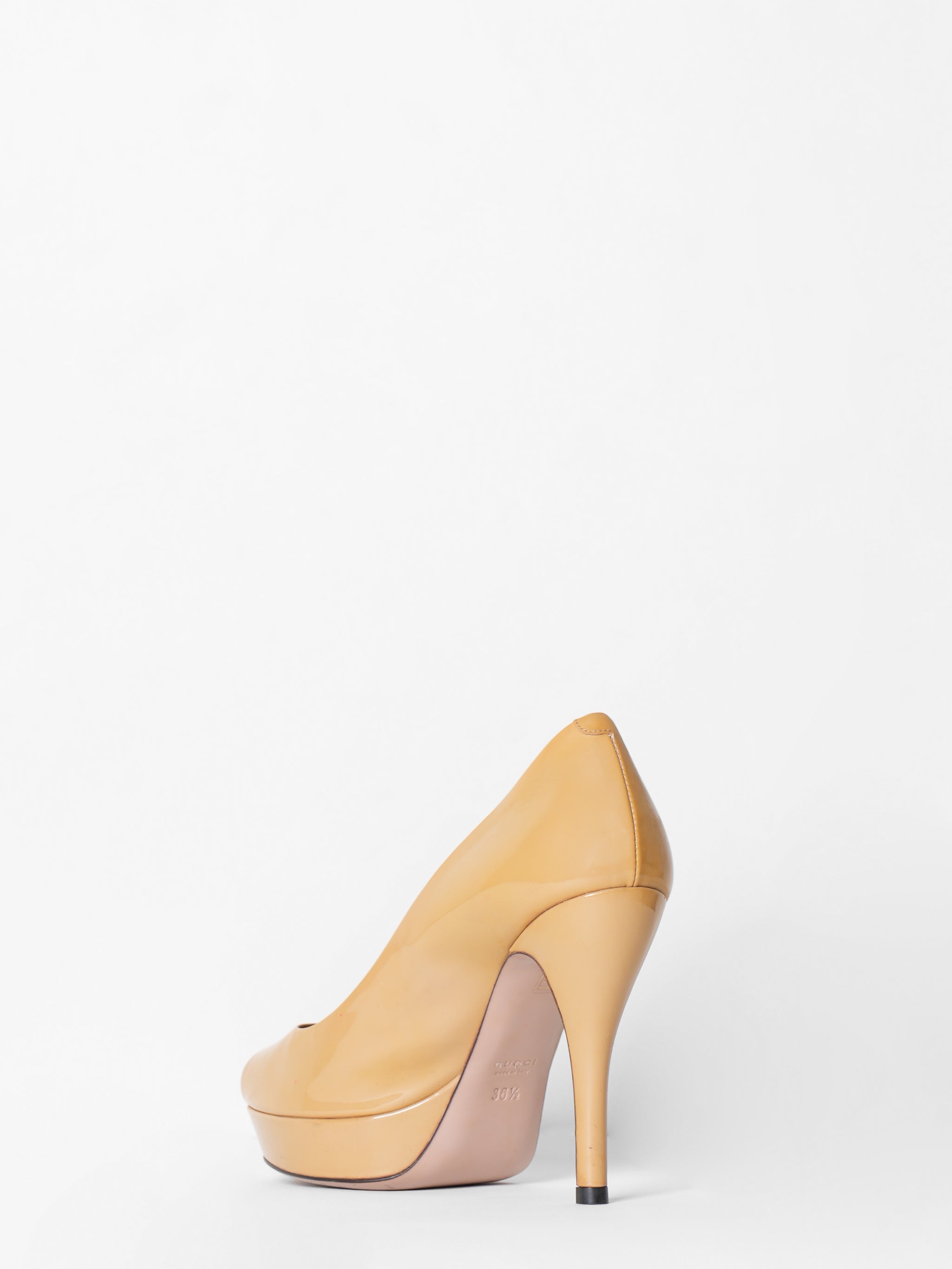 Gucci Peep Toe Pump