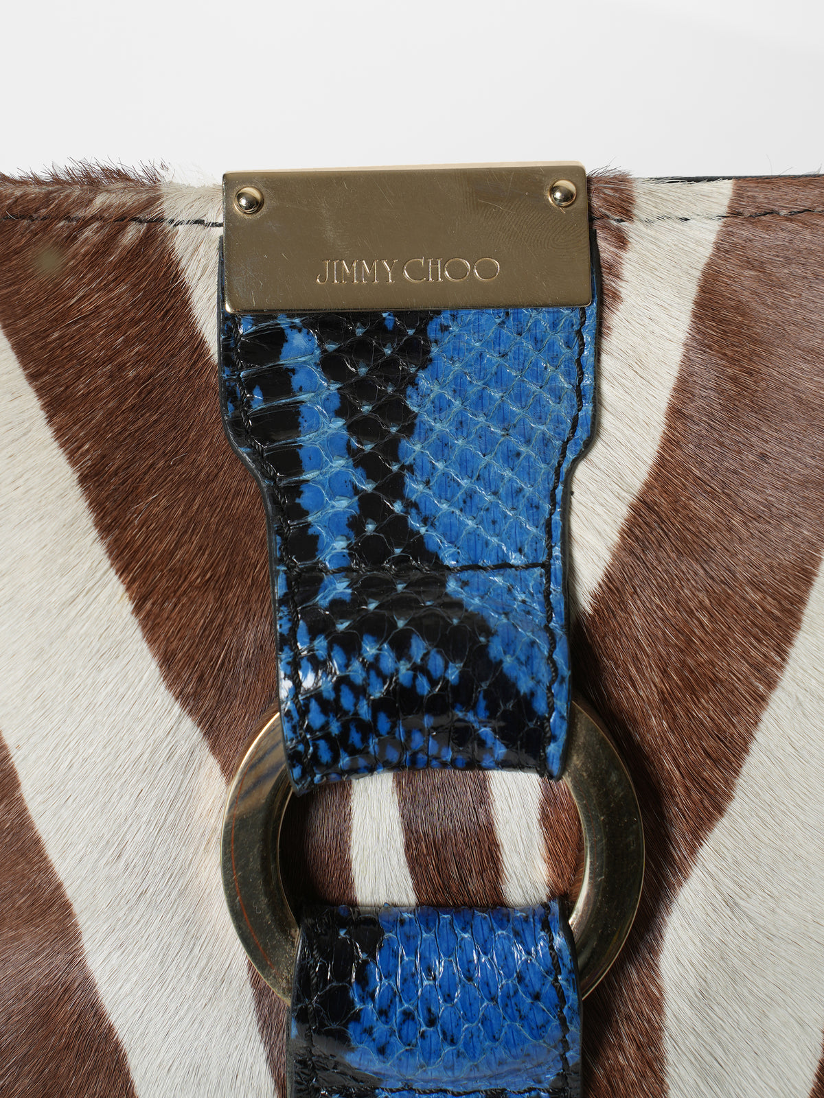 Jimmy Choo Exotic Skin Clutch