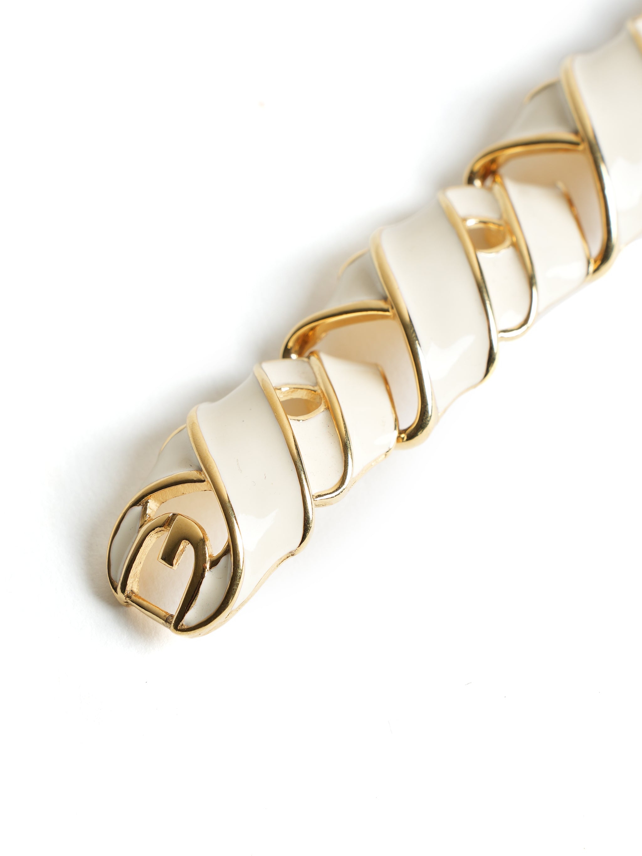 Givenchy Enamel Gold Plated Bracelet